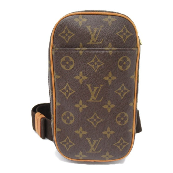 Louis Vuitton Monogram Pochette Gange Belt Bag Canvas M51870 in Fair condition
