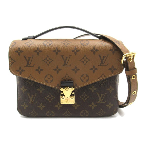 Louis Vuitton Pochette Metis MM Canvas Crossbody Bag M44876 in Excellent condition