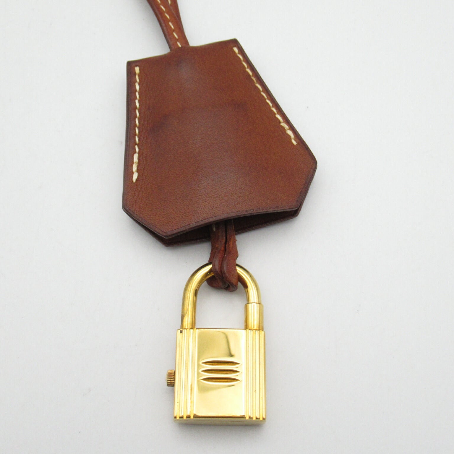 Hermes Kelly Clochette Watch Gold Plated Quartz