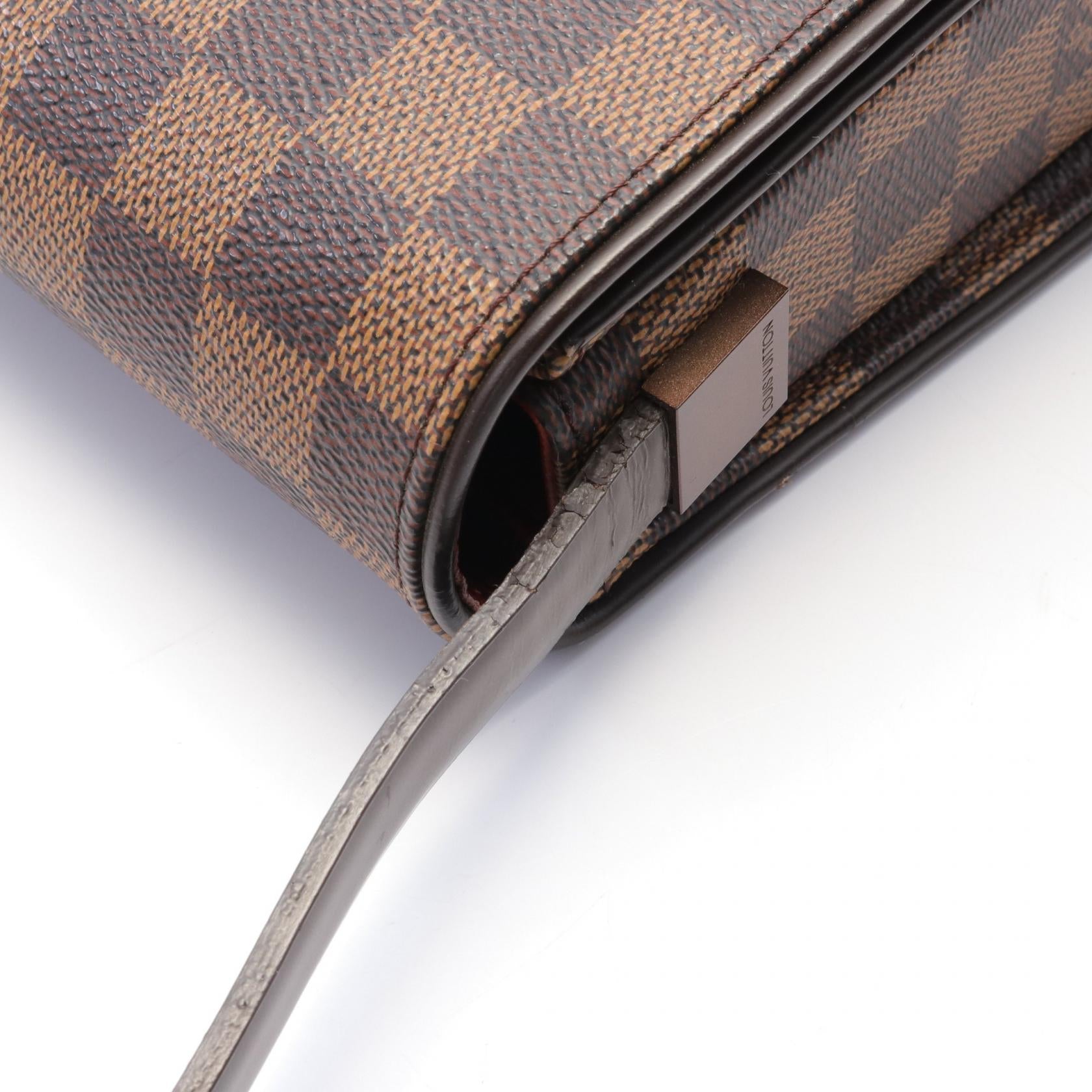 Louis Vuitton Tribeca Long Damier Ebene Shoulder Bag N51160