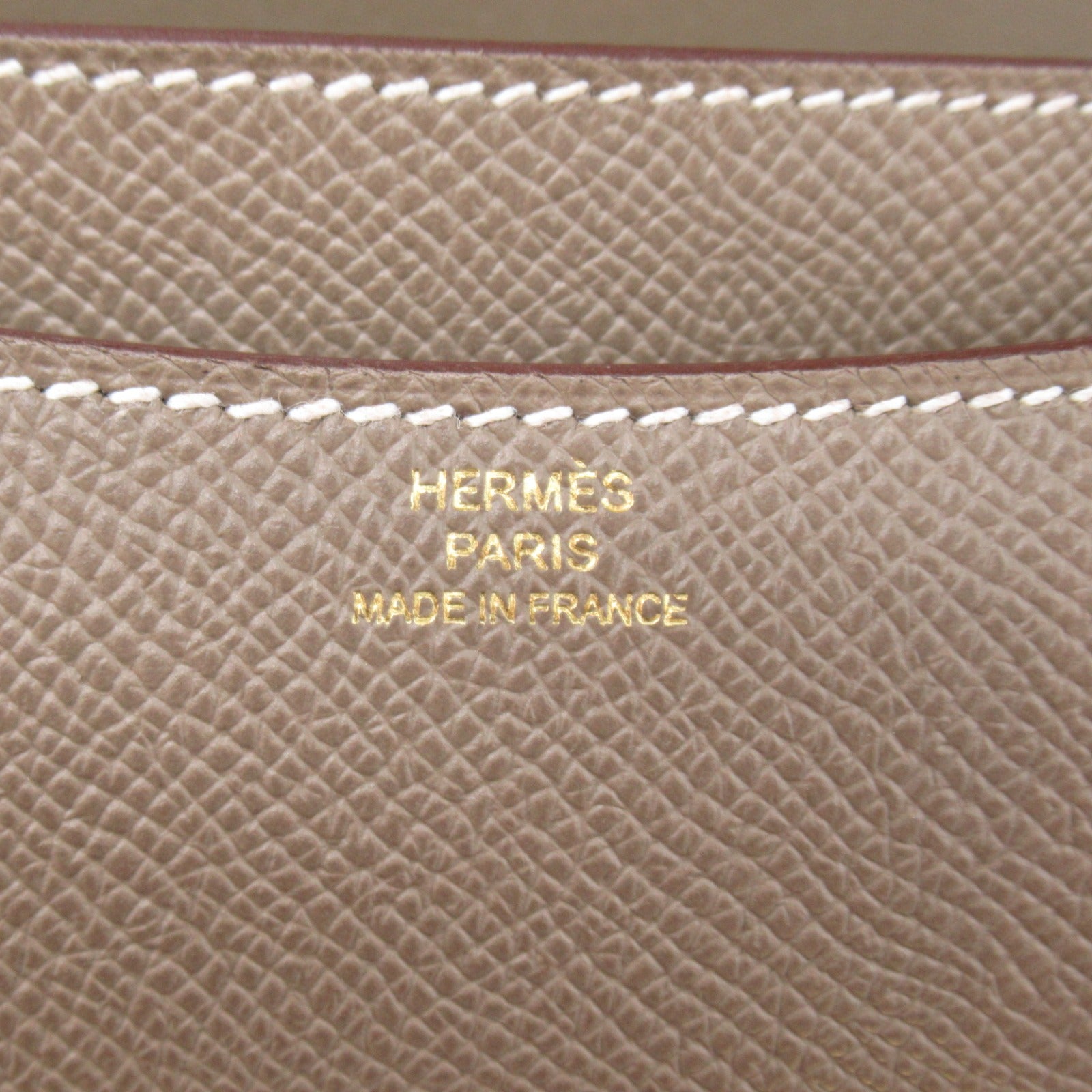 Hermes Constance Mini Leather Shoulder Bag