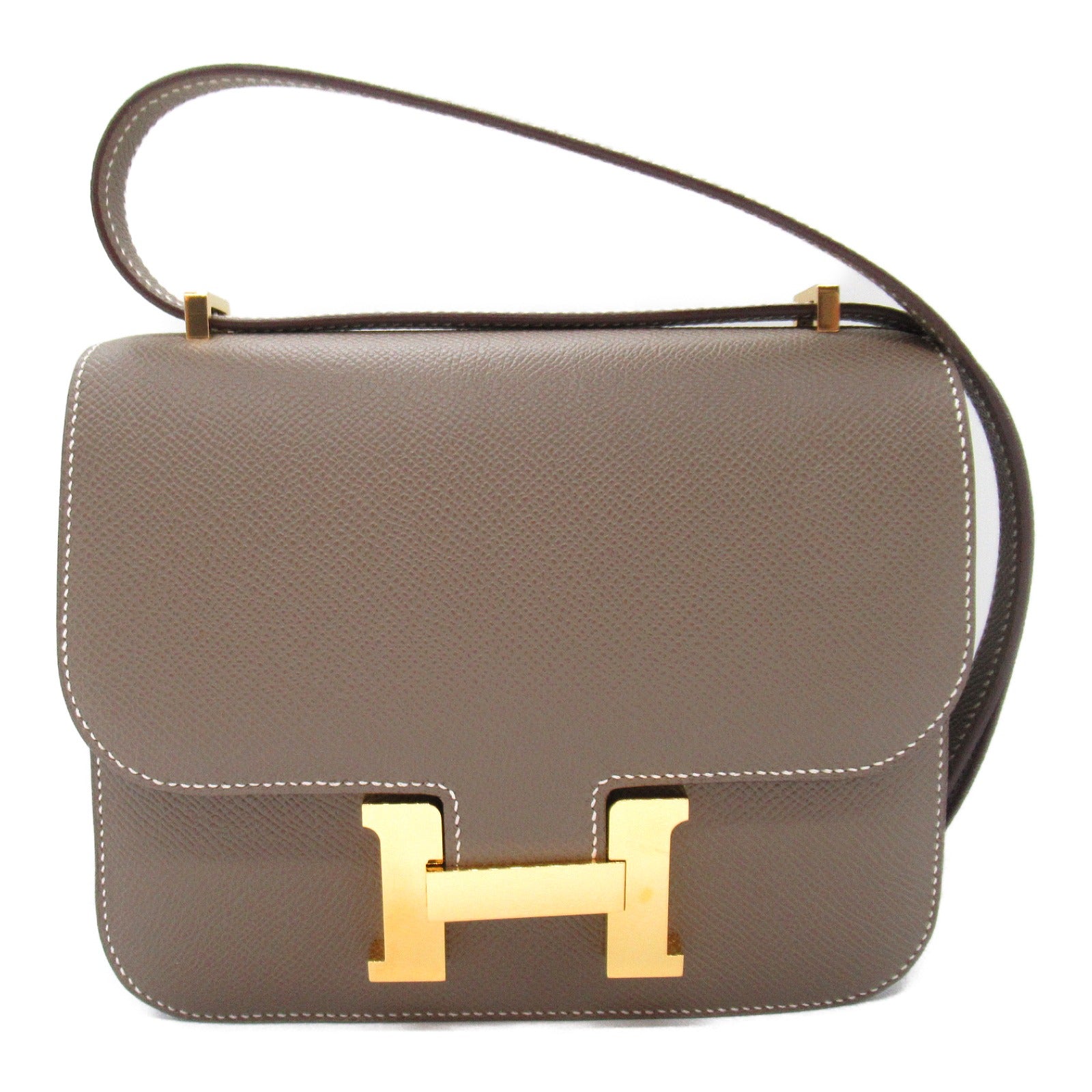 Hermes Constance Mini Leather Shoulder Bag