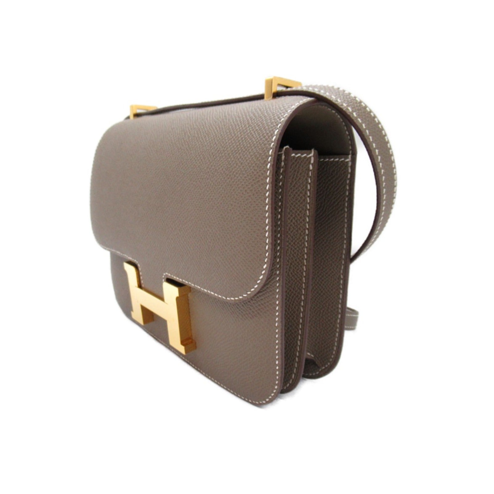 Hermes Constance Mini Leather Shoulder Bag