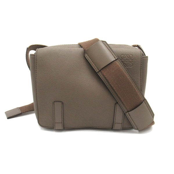 Loewe Military Messenger Shoulder Bag Leather Shoulder Bag B553A72X22 in Great Condition