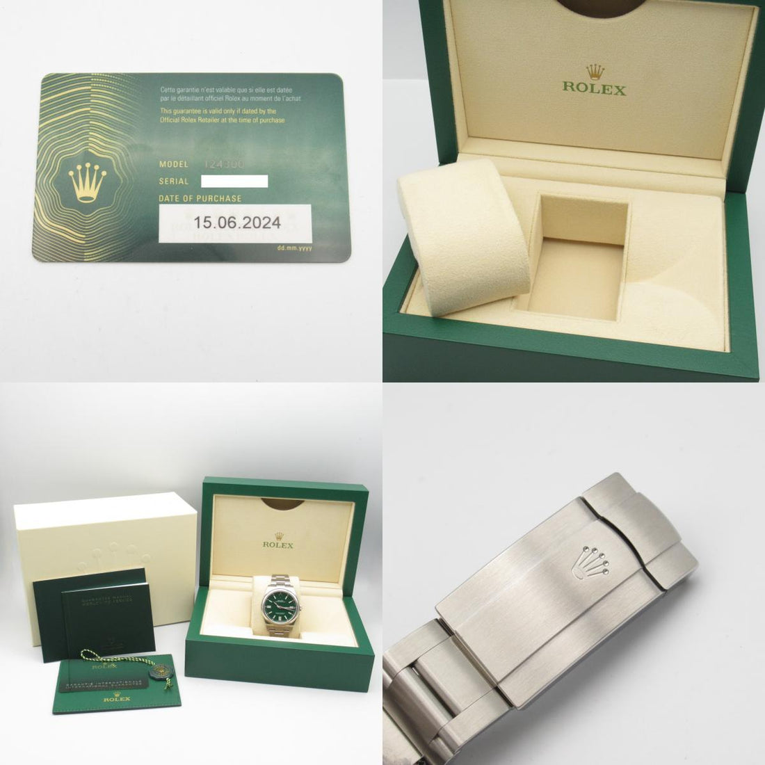 Rolex Oyster Perpetual Stainless Steel Watch 124300