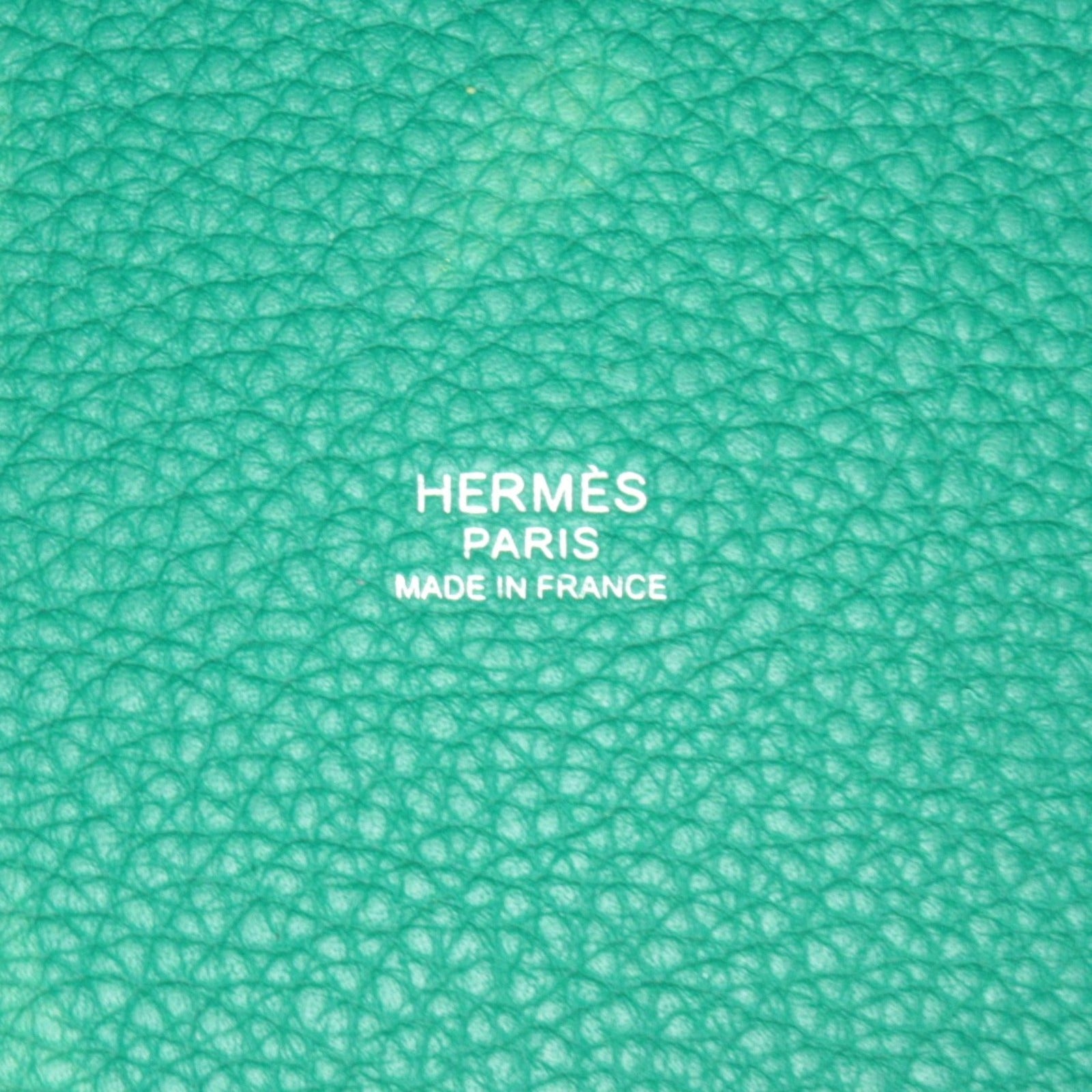 Hermes Picotin Lock MM Green Handbag