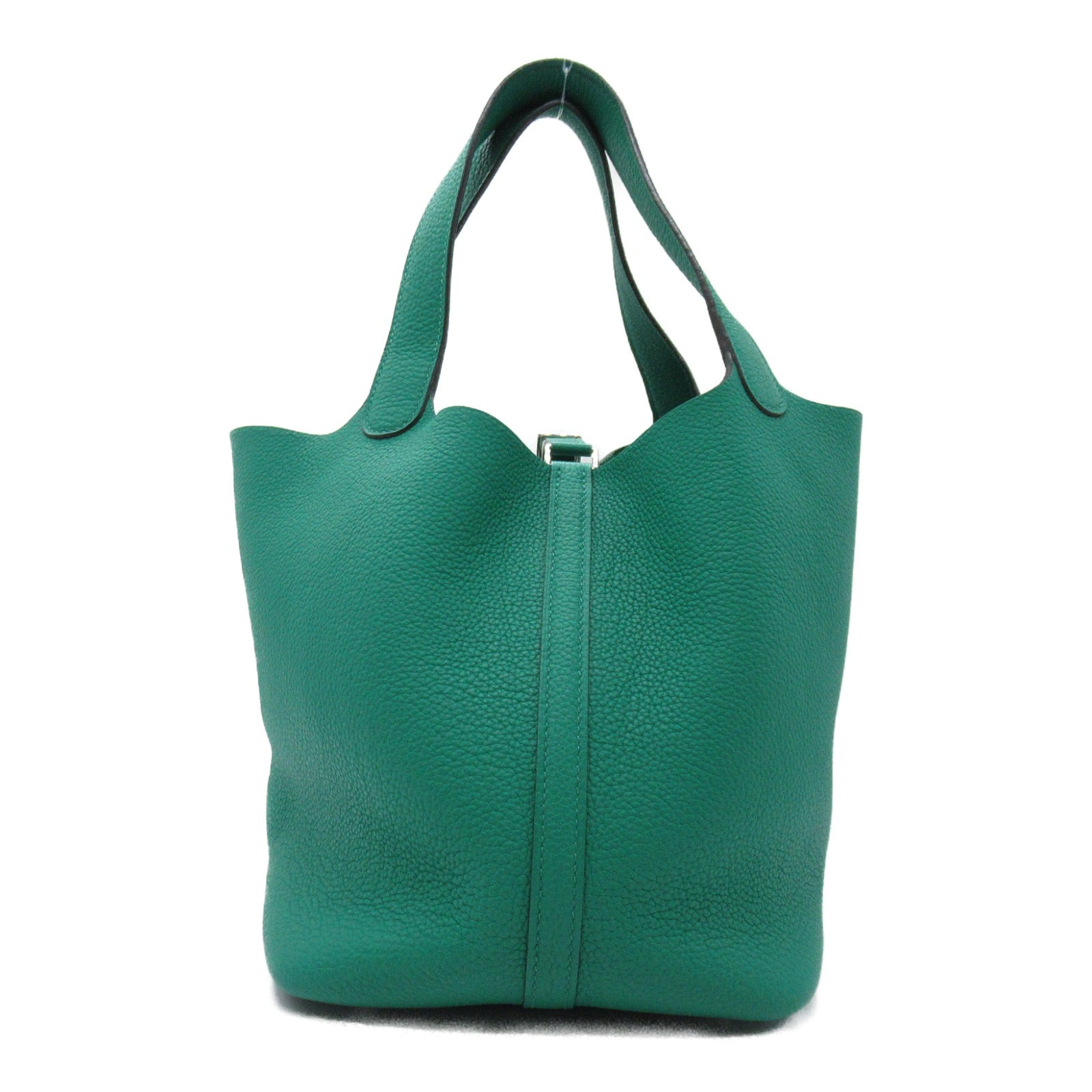 Hermes Picotin Lock MM Green Handbag