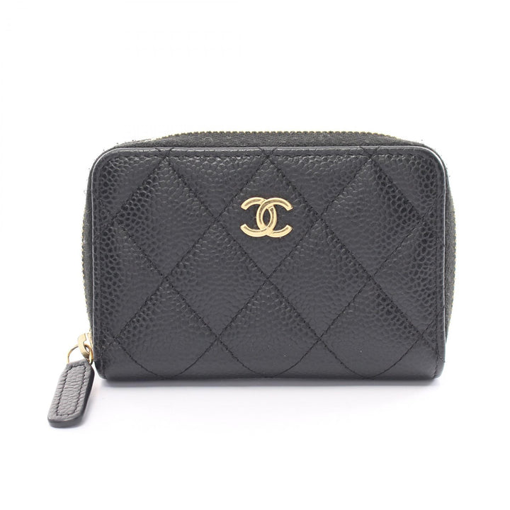 Chanel Matelasse Coin Case Wallet Leather Coin Case A69271 in Great Condition