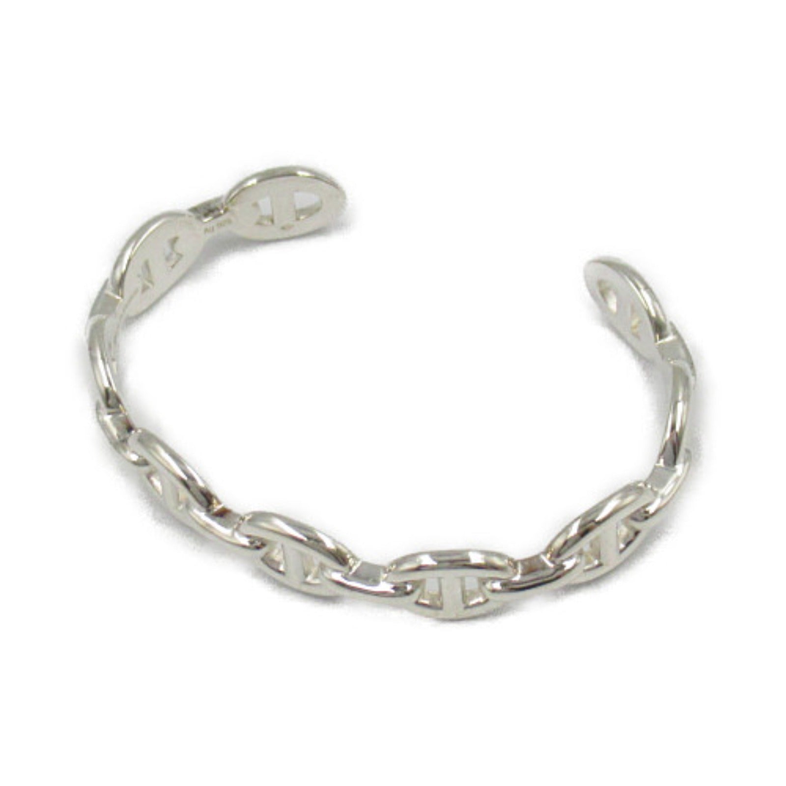 Hermes Silver 925 Chaine d'Ancre Bangle