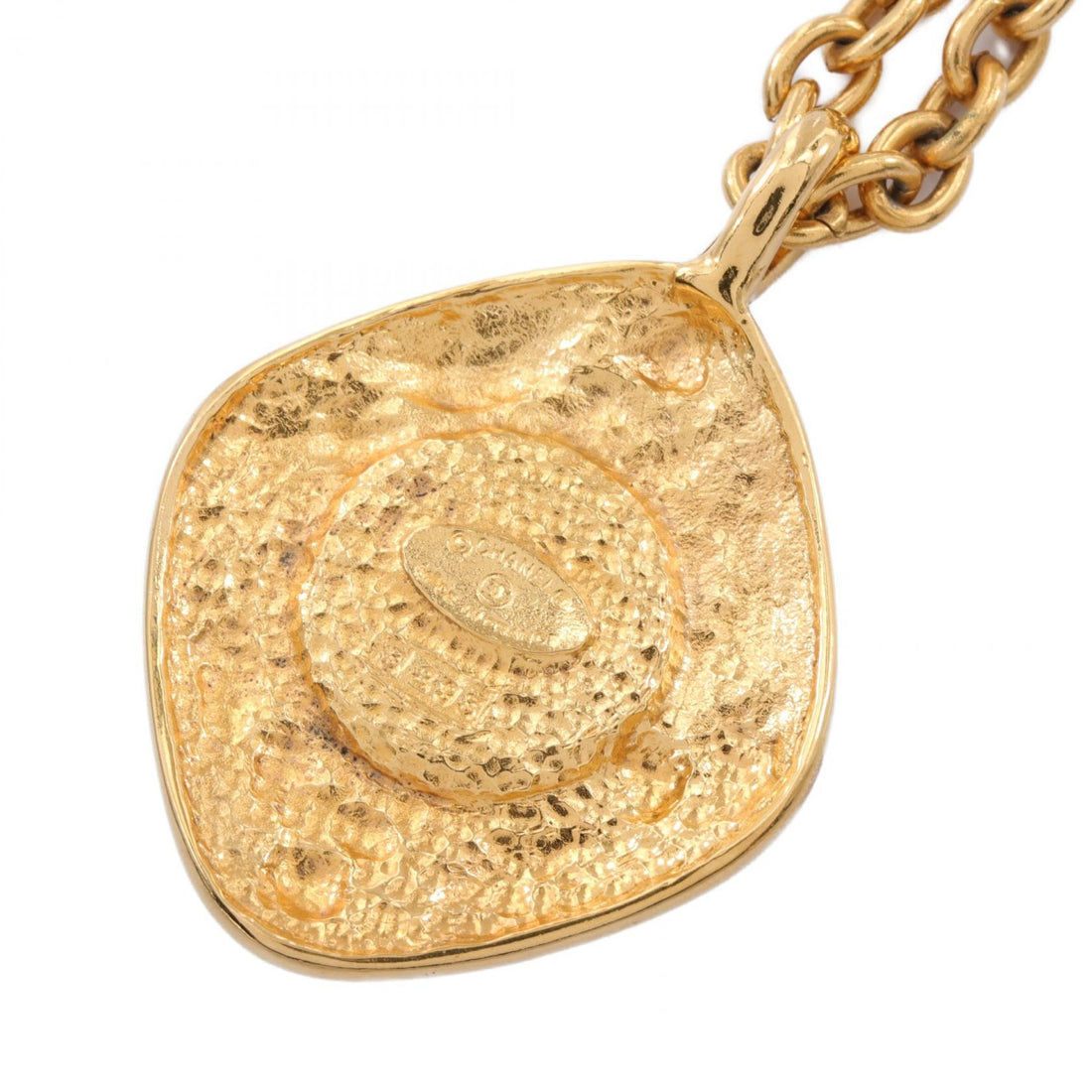 Chanel Coco Mark Necklace Gold Jewelry