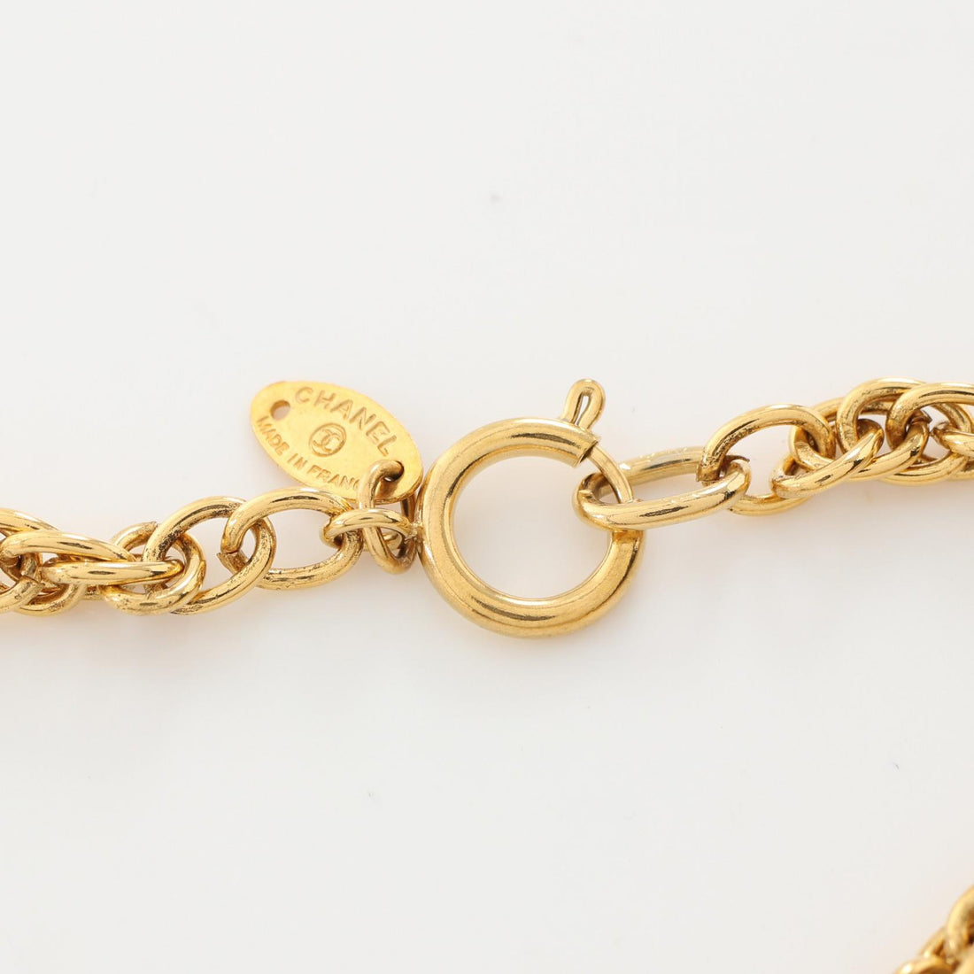 Chanel Coco Mark Necklace Gold Jewelry