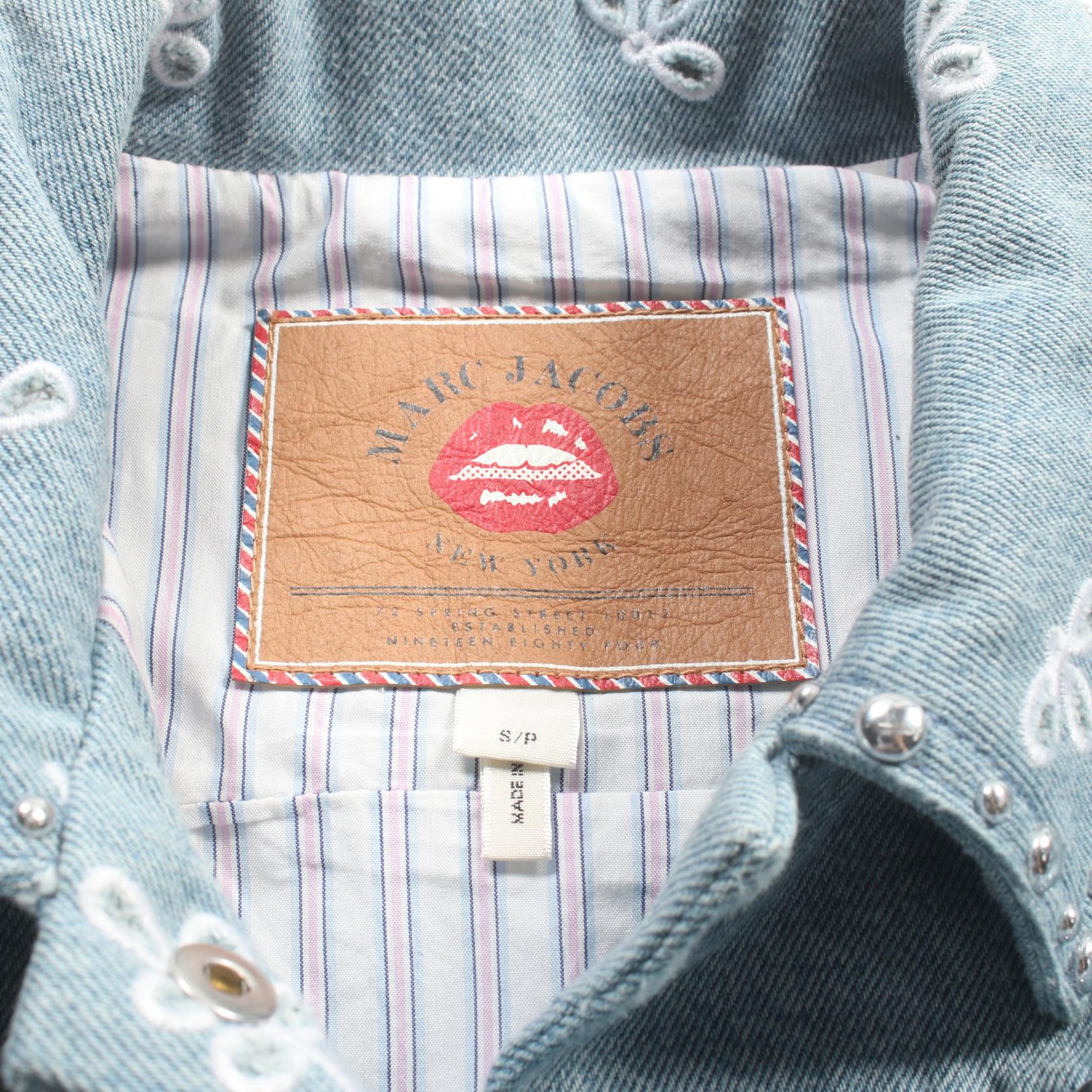 MARC JACOBS Denim Jacket Cotton Outerwear