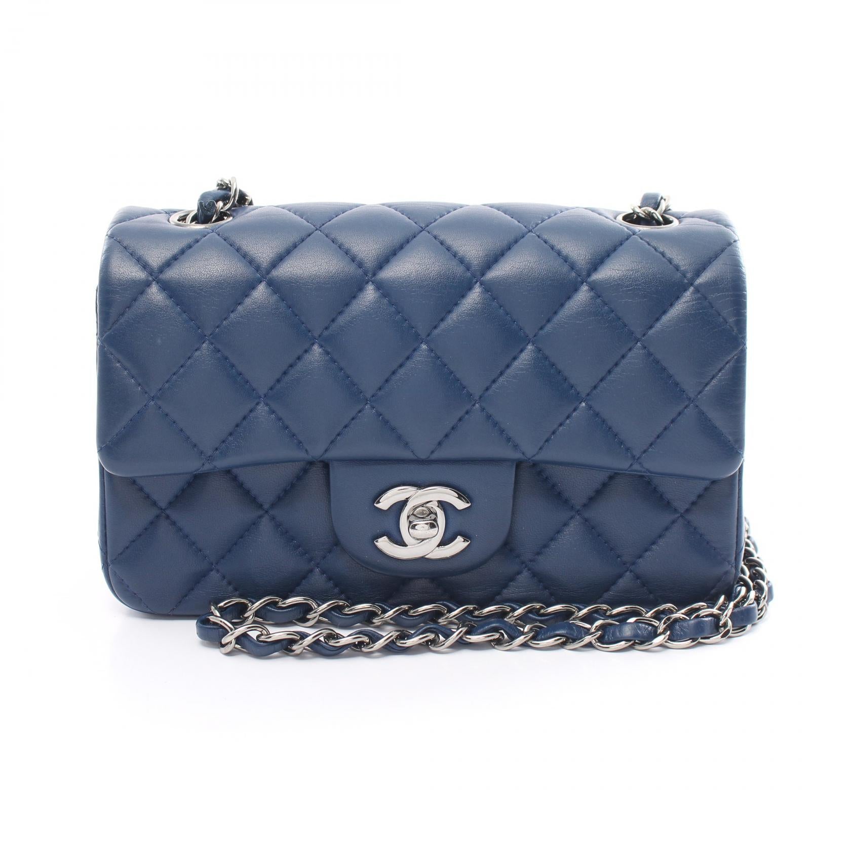 Chanel Mini Classic Single Flap Bag Leather Shoulder Bag in Great Condition