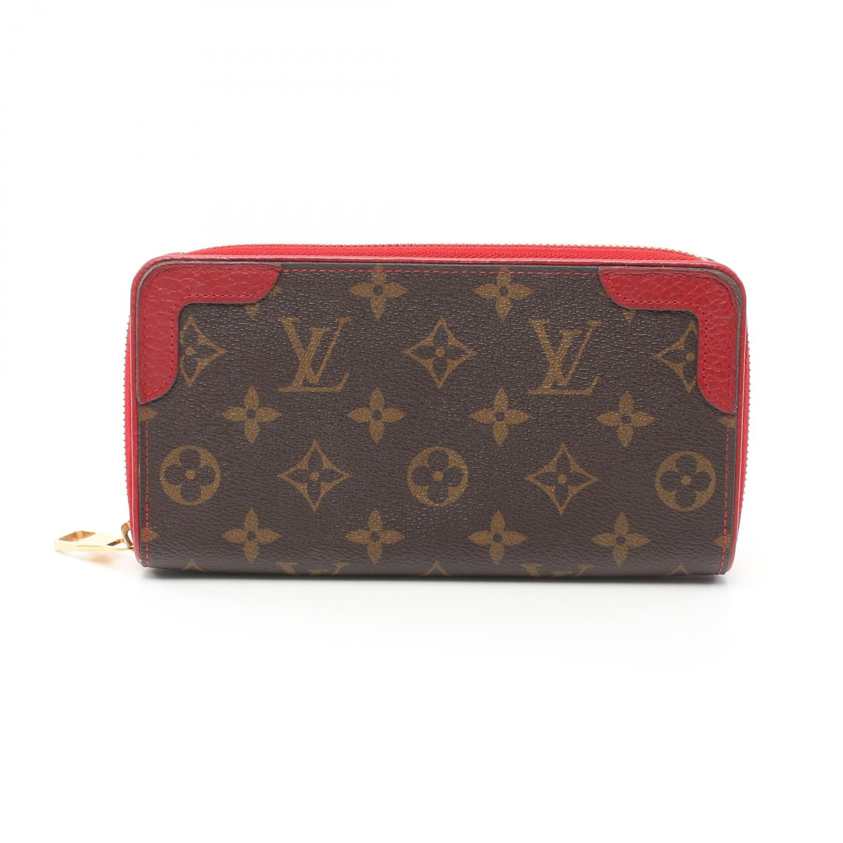 Louis Vuitton Monogram Zippy Wallet  Canvas Long Wallet M61854 in Good Condition