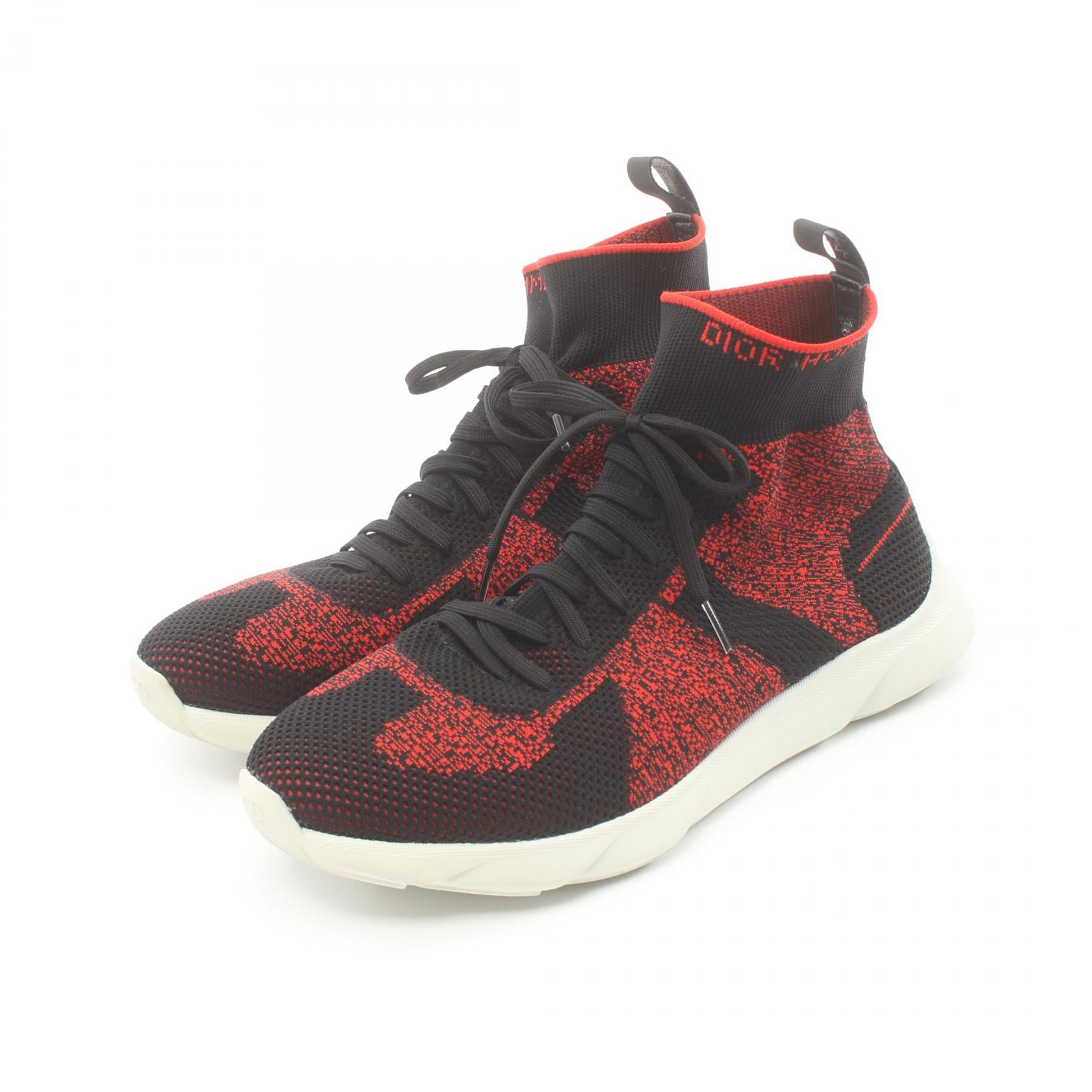 Dior Homme B21 Fabric Sneakers Black/Red