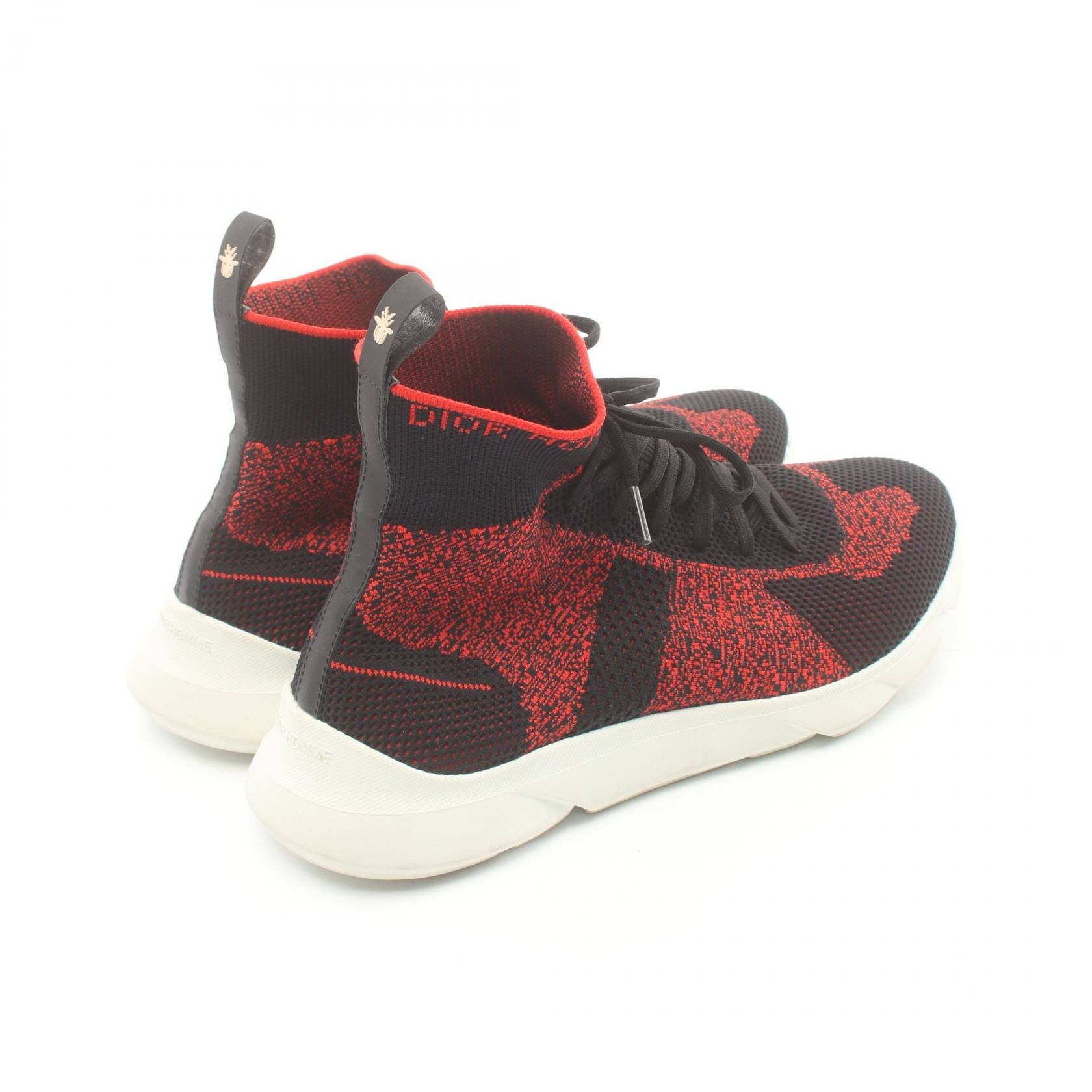 Dior Homme B21 Fabric Sneakers Black/Red