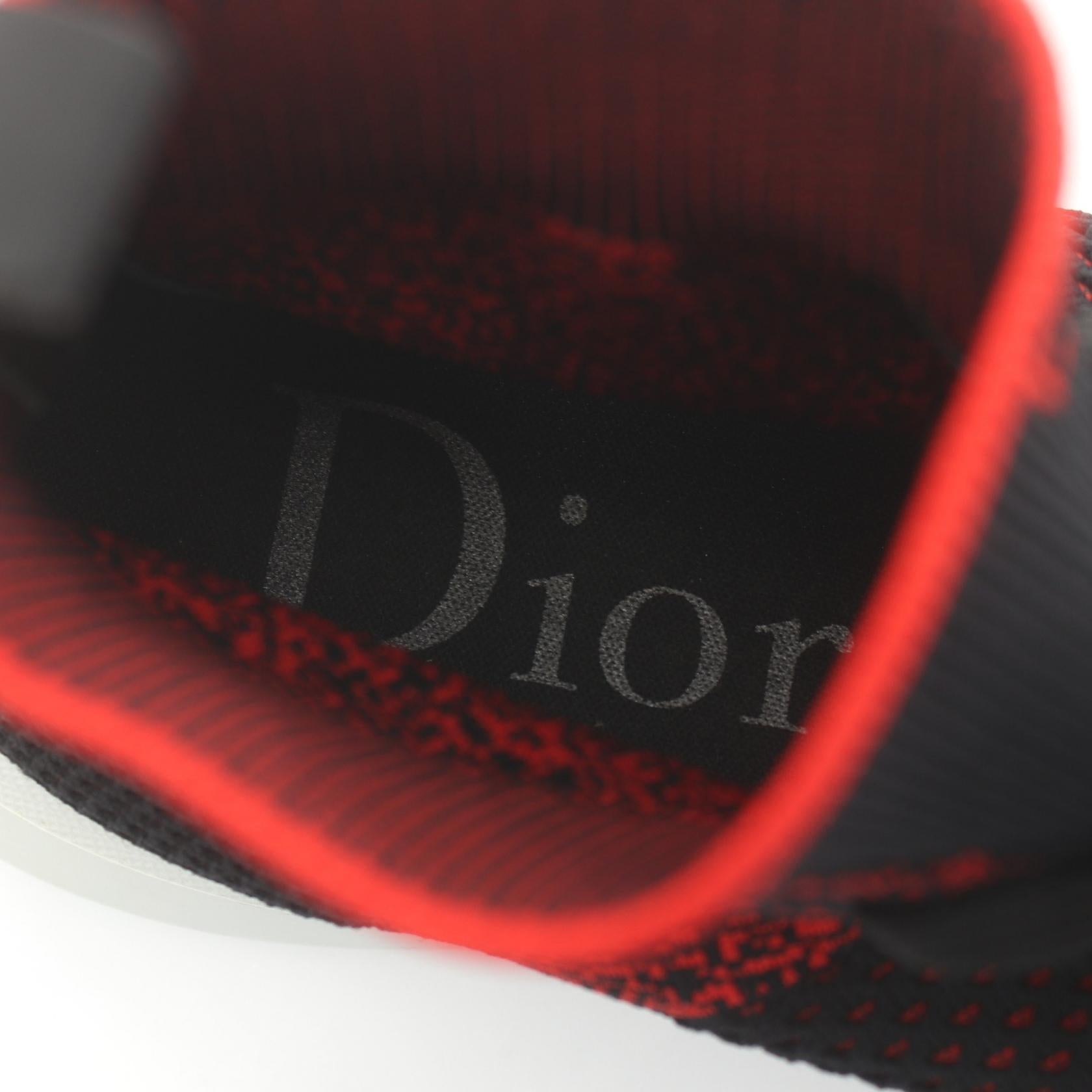 Dior Homme B21 Fabric Sneakers Black/Red