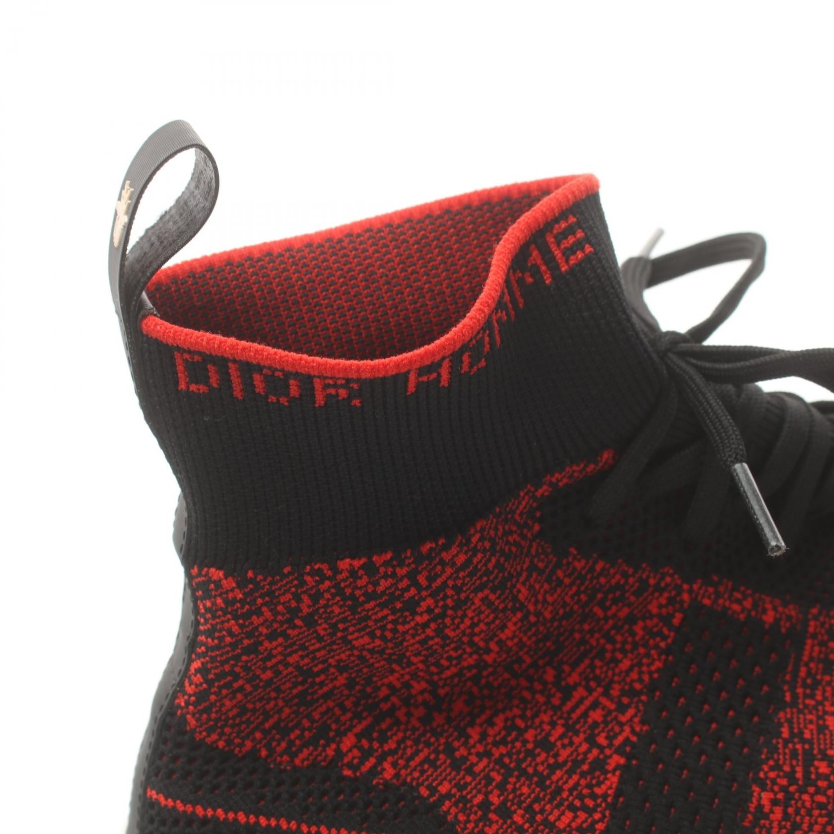 Dior Homme B21 Fabric Sneakers Black/Red