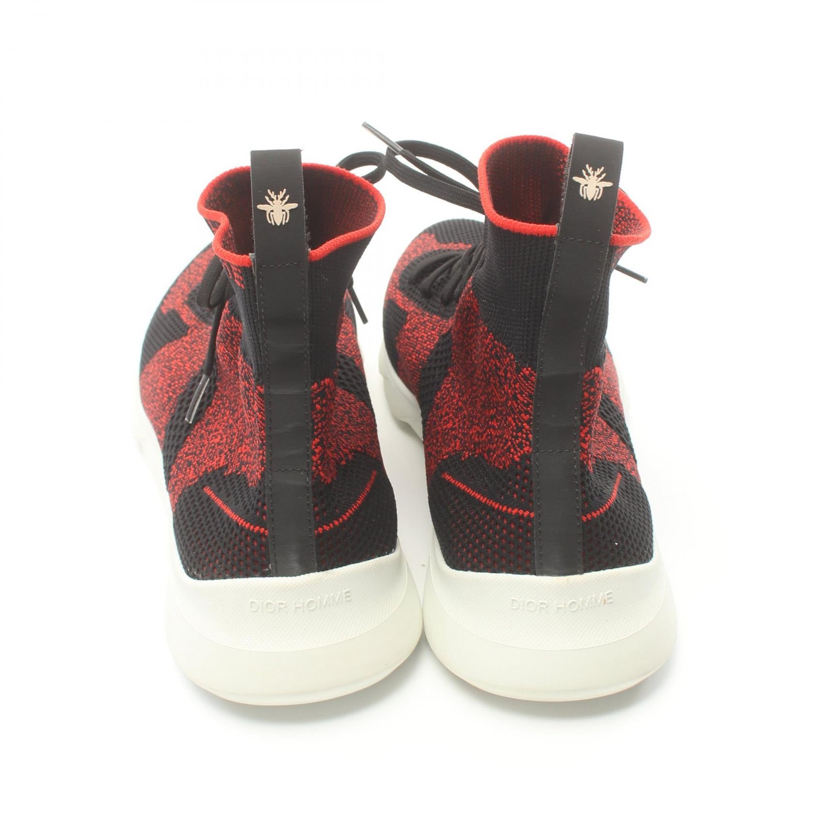 Dior Homme B21 Fabric Sneakers Black/Red