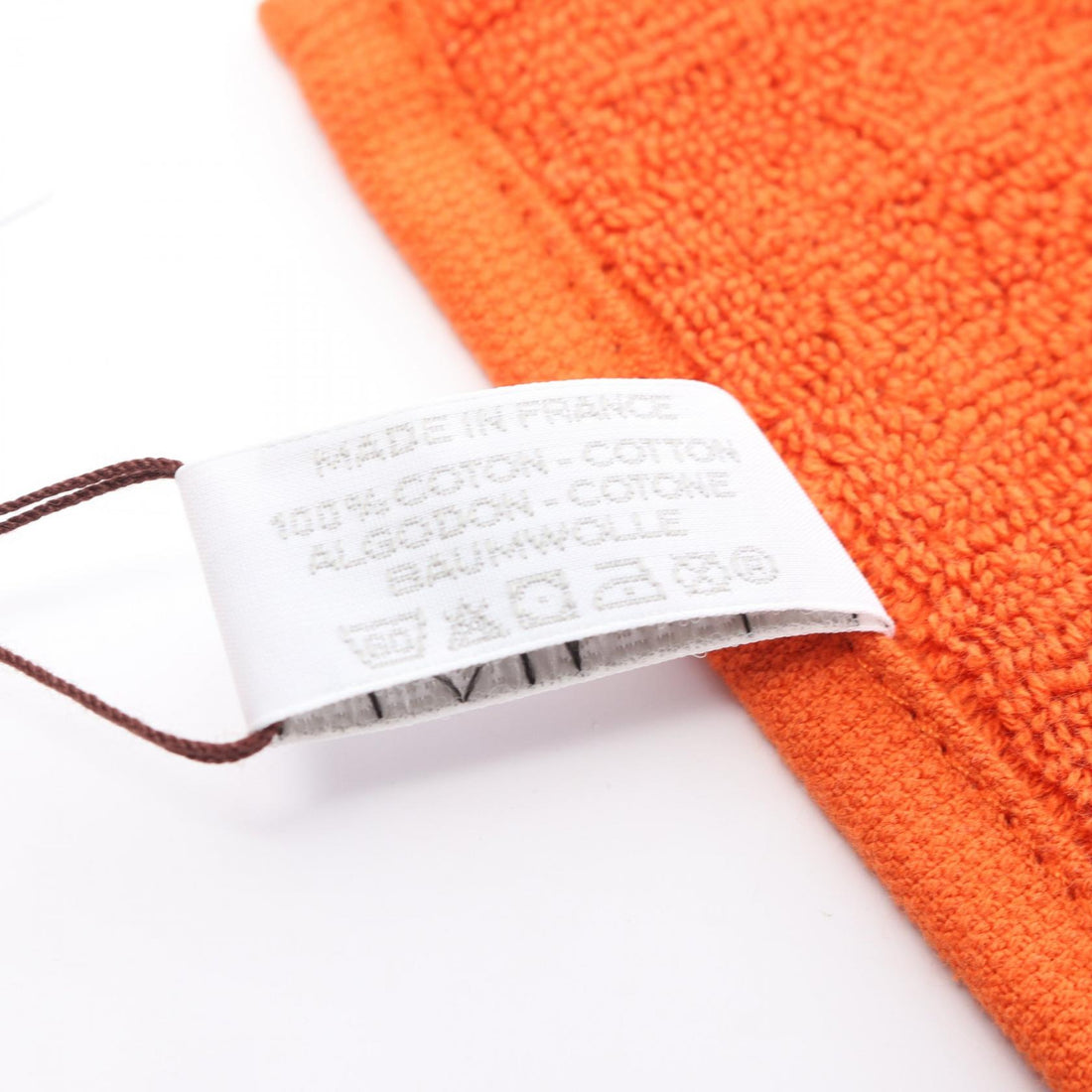 Hermes Cotton Towel Orange