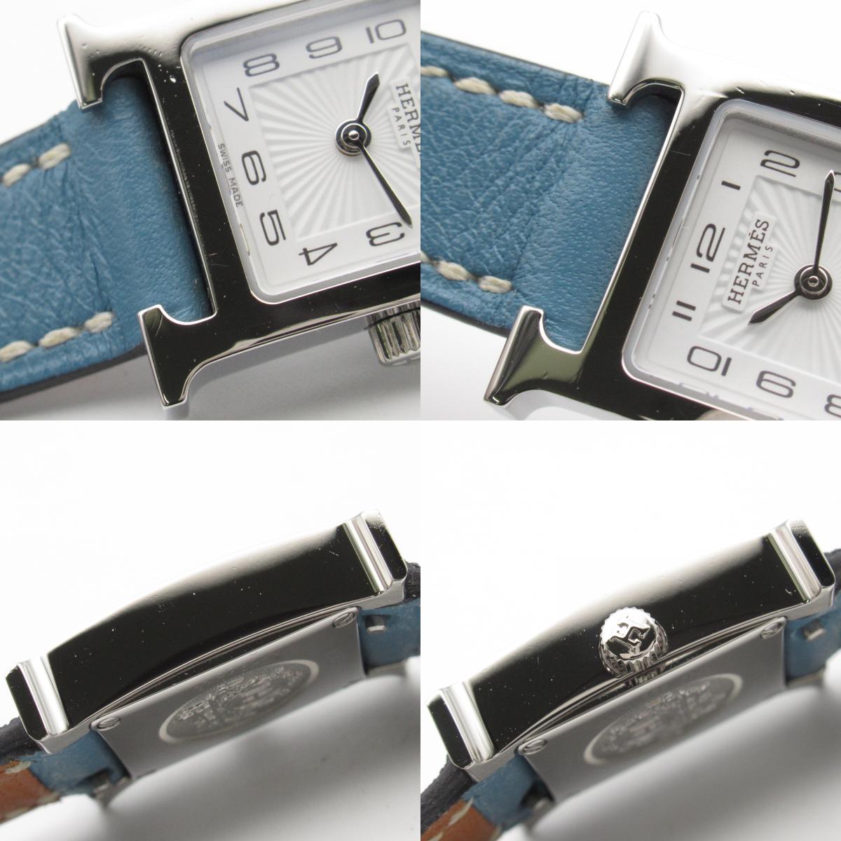 Hermes H Watch Stainless Steel Quartz Watch