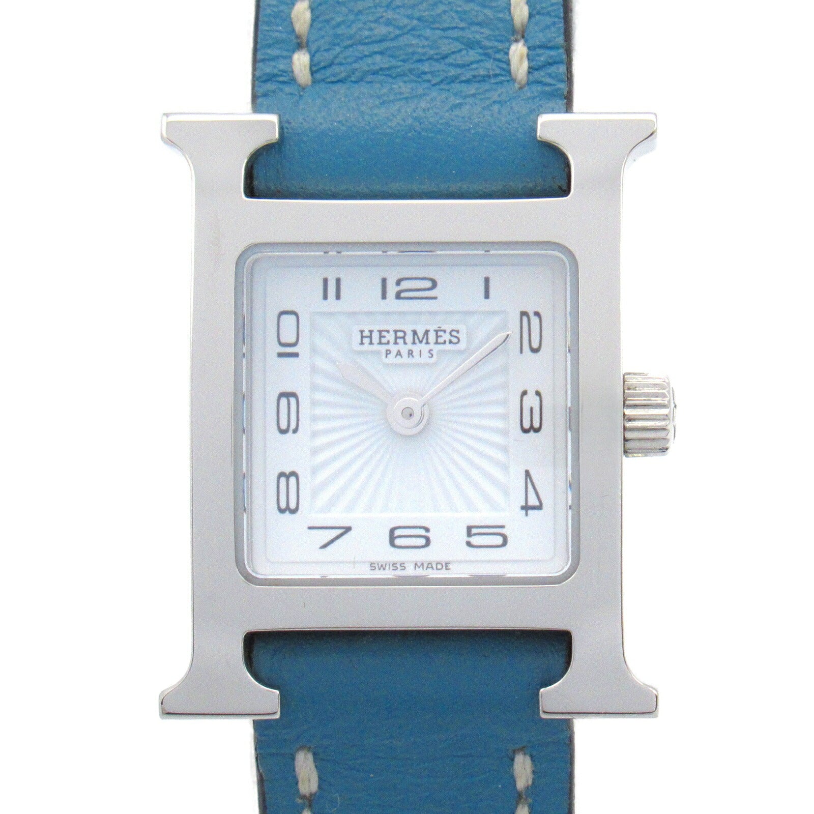 Hermes H Watch Stainless Steel Quartz Watch