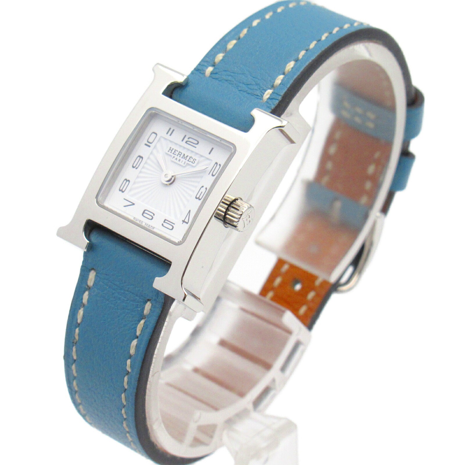 Hermes H Watch Stainless Steel Quartz Watch