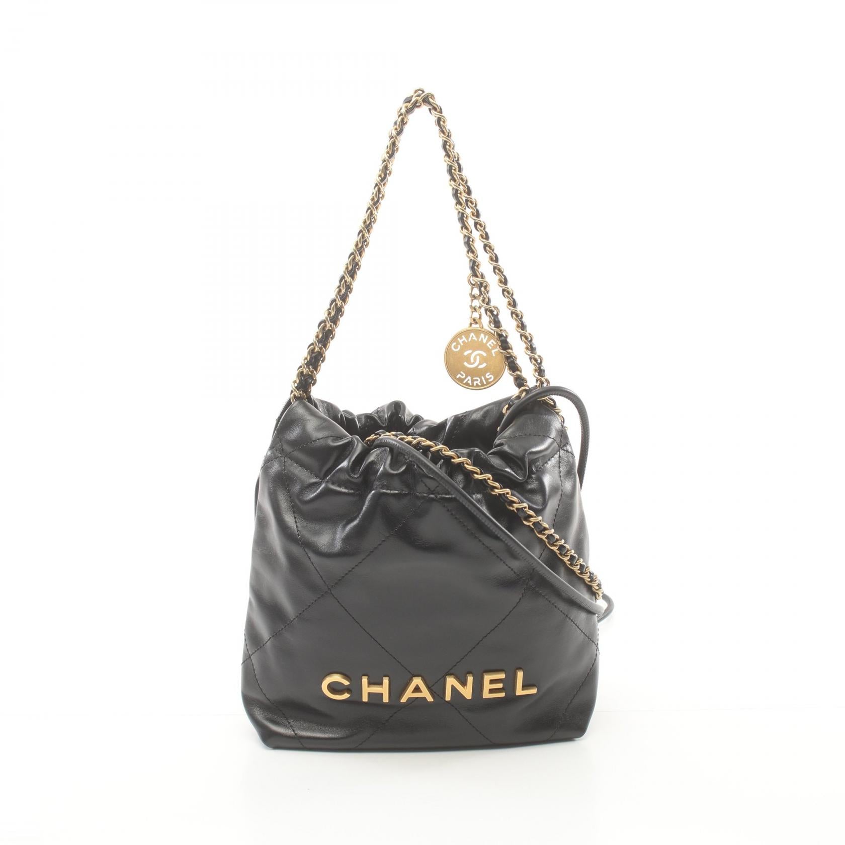 Chanel 22 Mini Lace Patchwork Shoulder Bag