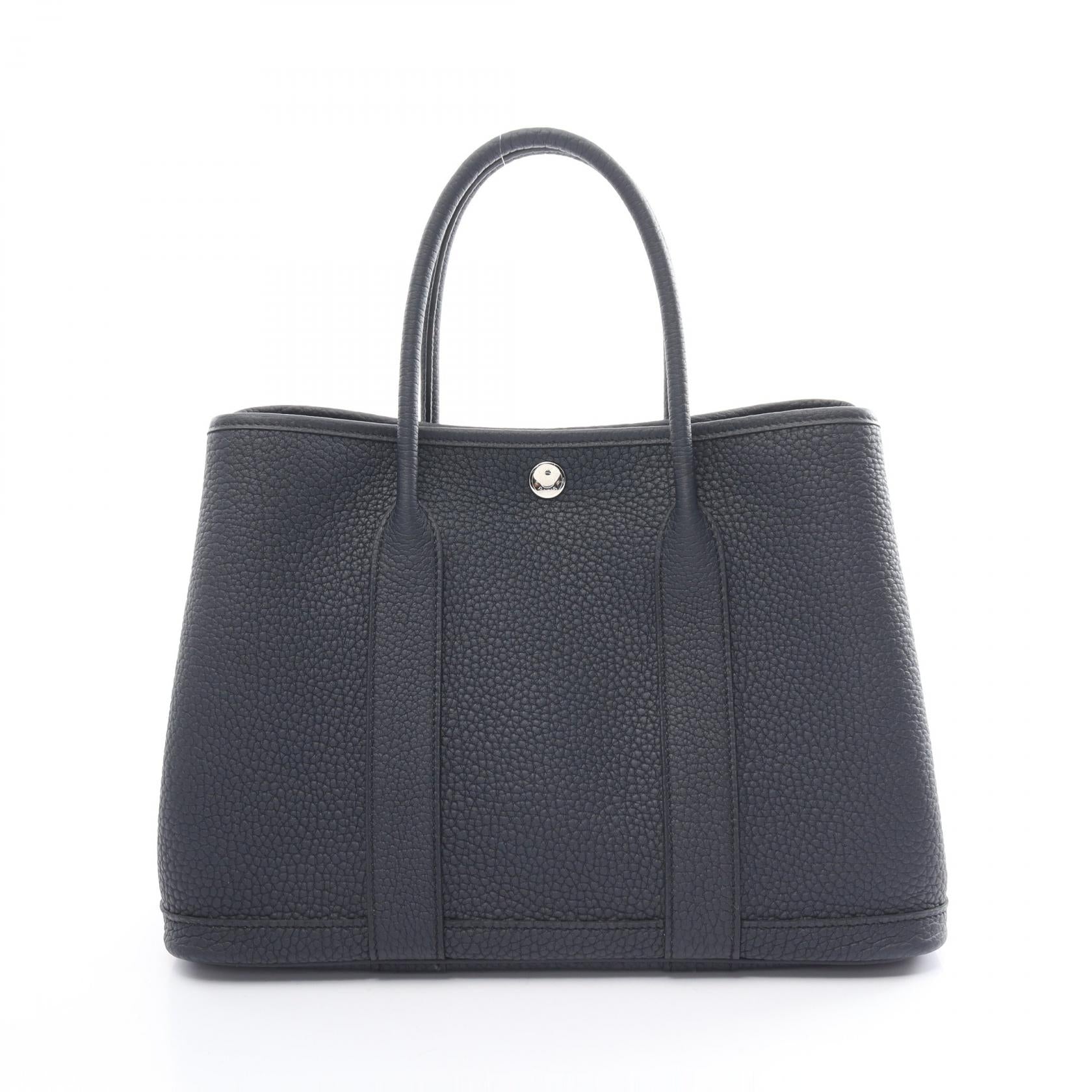 Hermes Garden Party TPM Handbag Navy