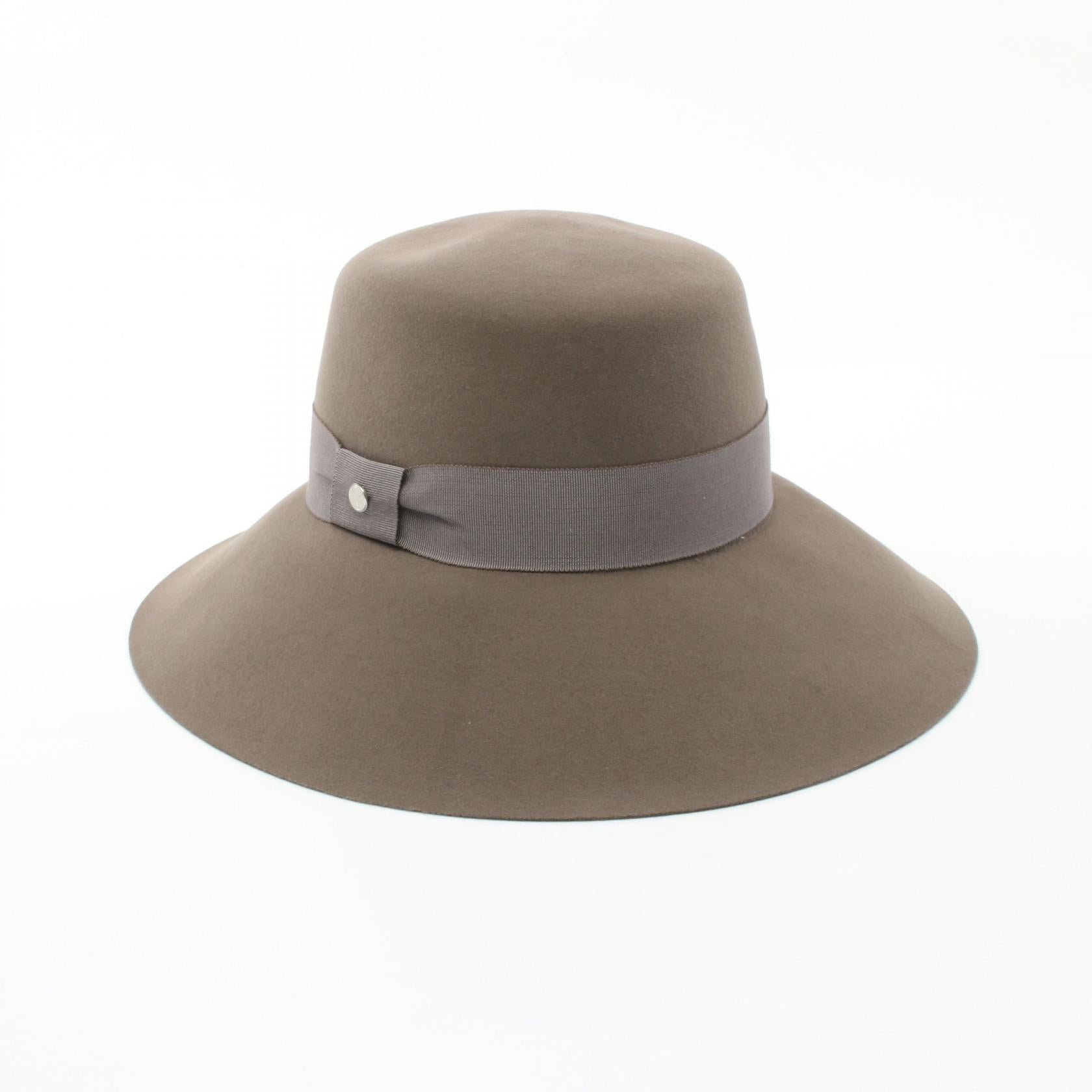 Hermes Wool Farrah Crude Hat Beige