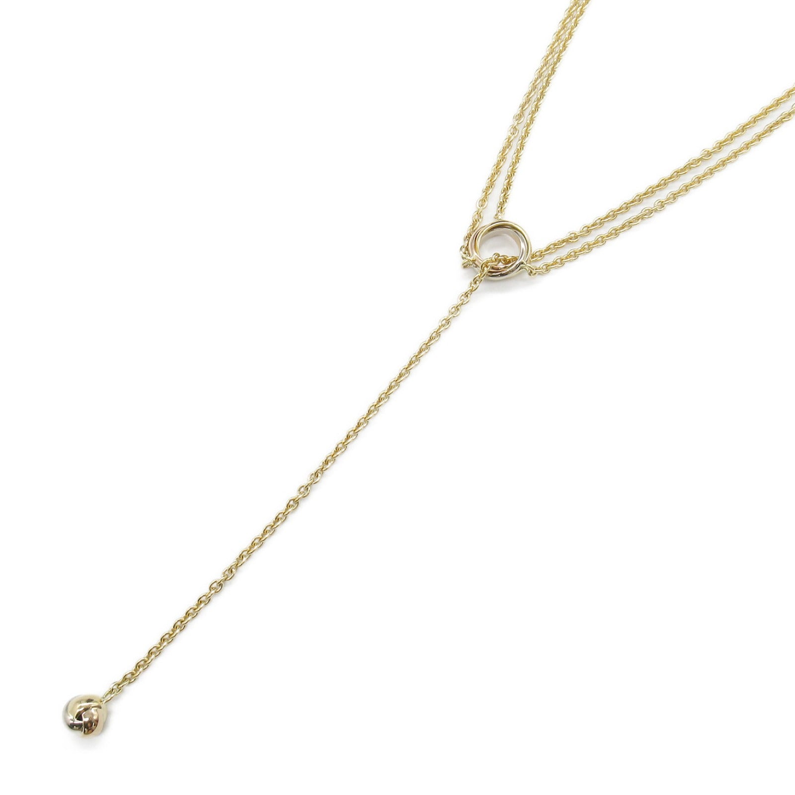 Cartier Trinity Necklace K18 Gold