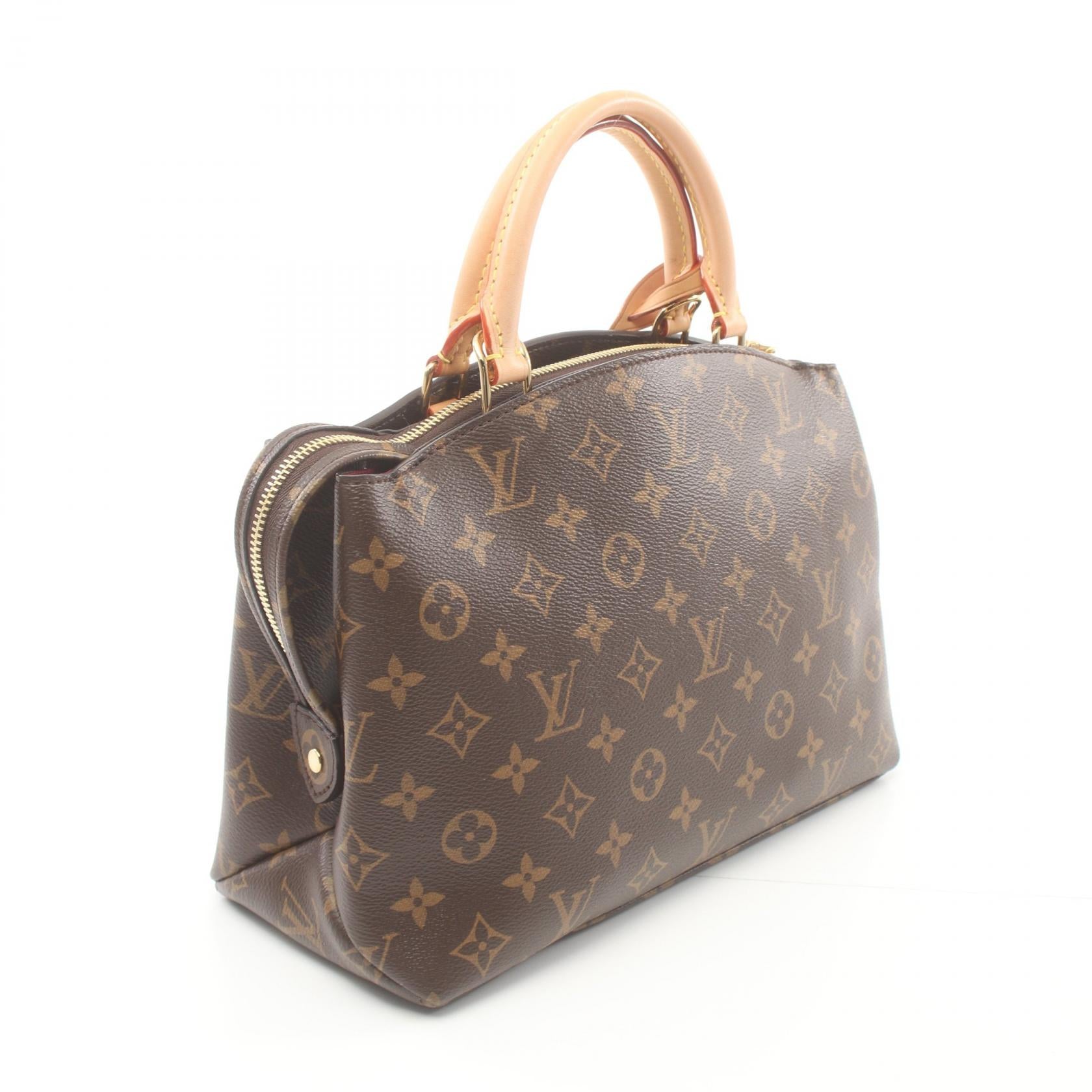 Louis Vuitton Petit Palais PM Handbag Brown M45900