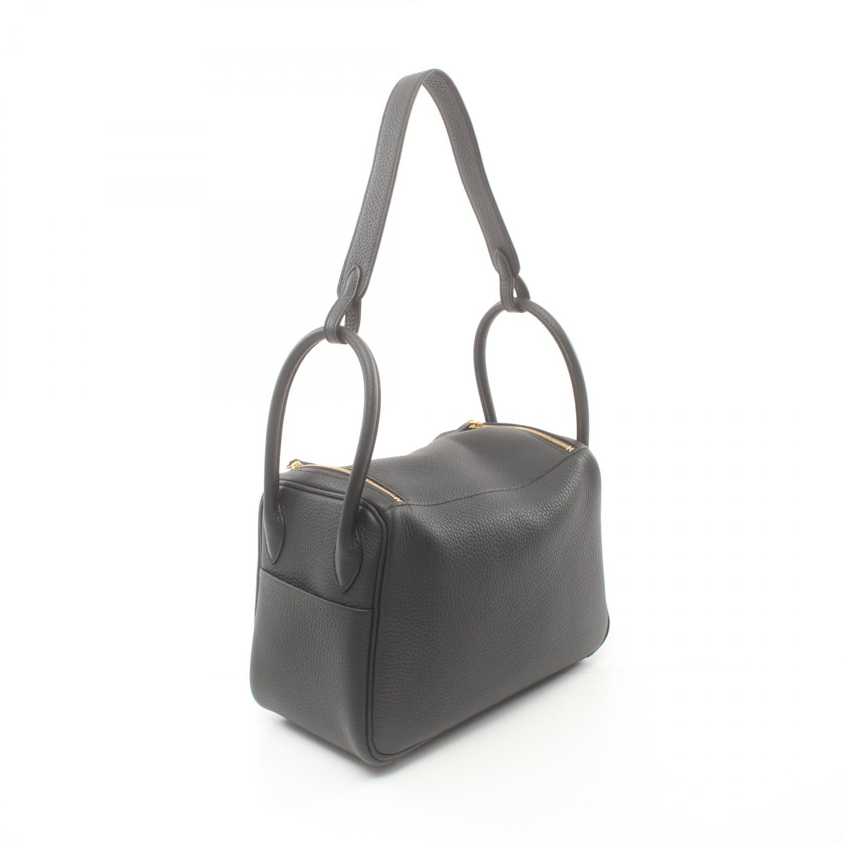 Hermes Lindy 26 Shoulder Bag Black