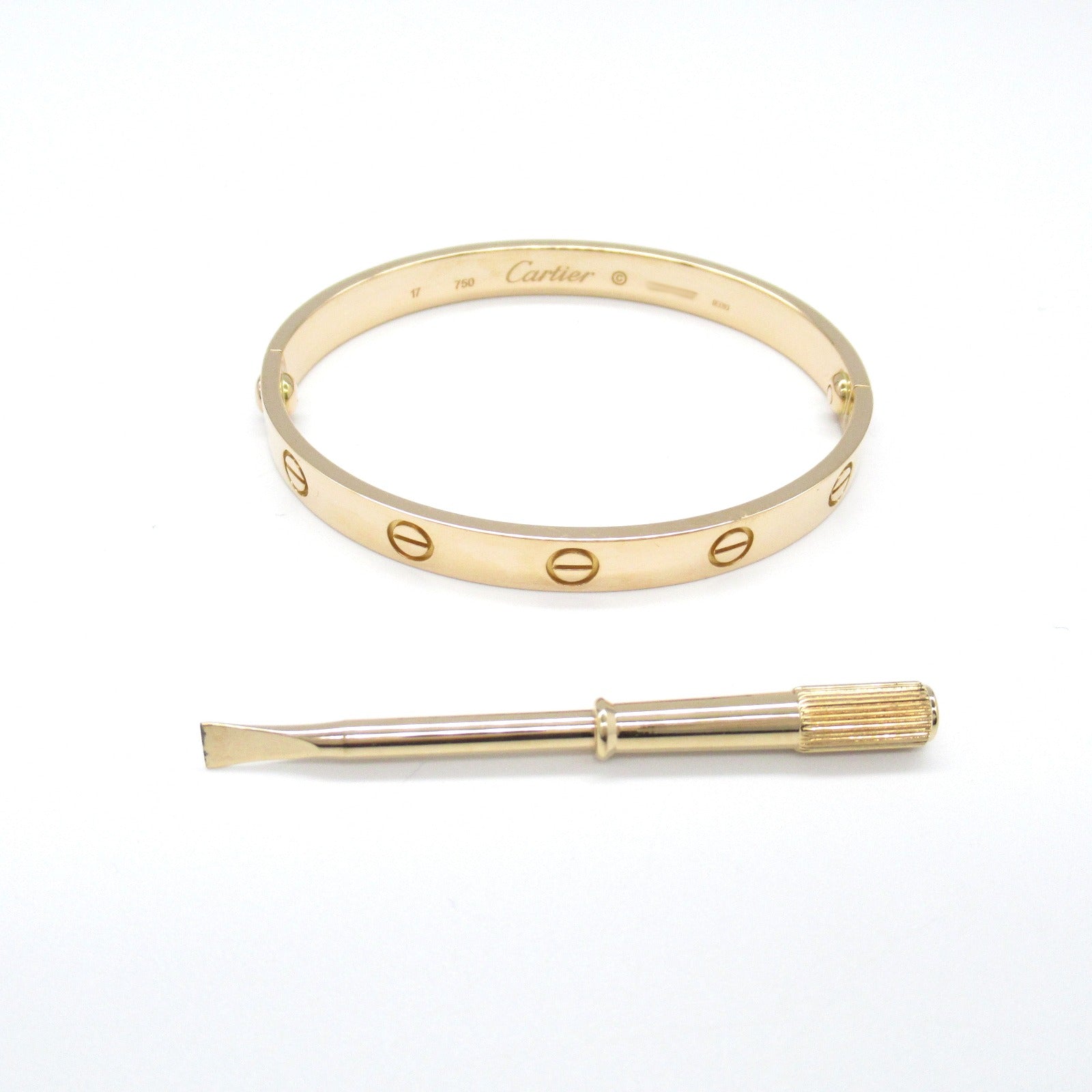 Cartier Love Bracelet K18PG Pink Gold