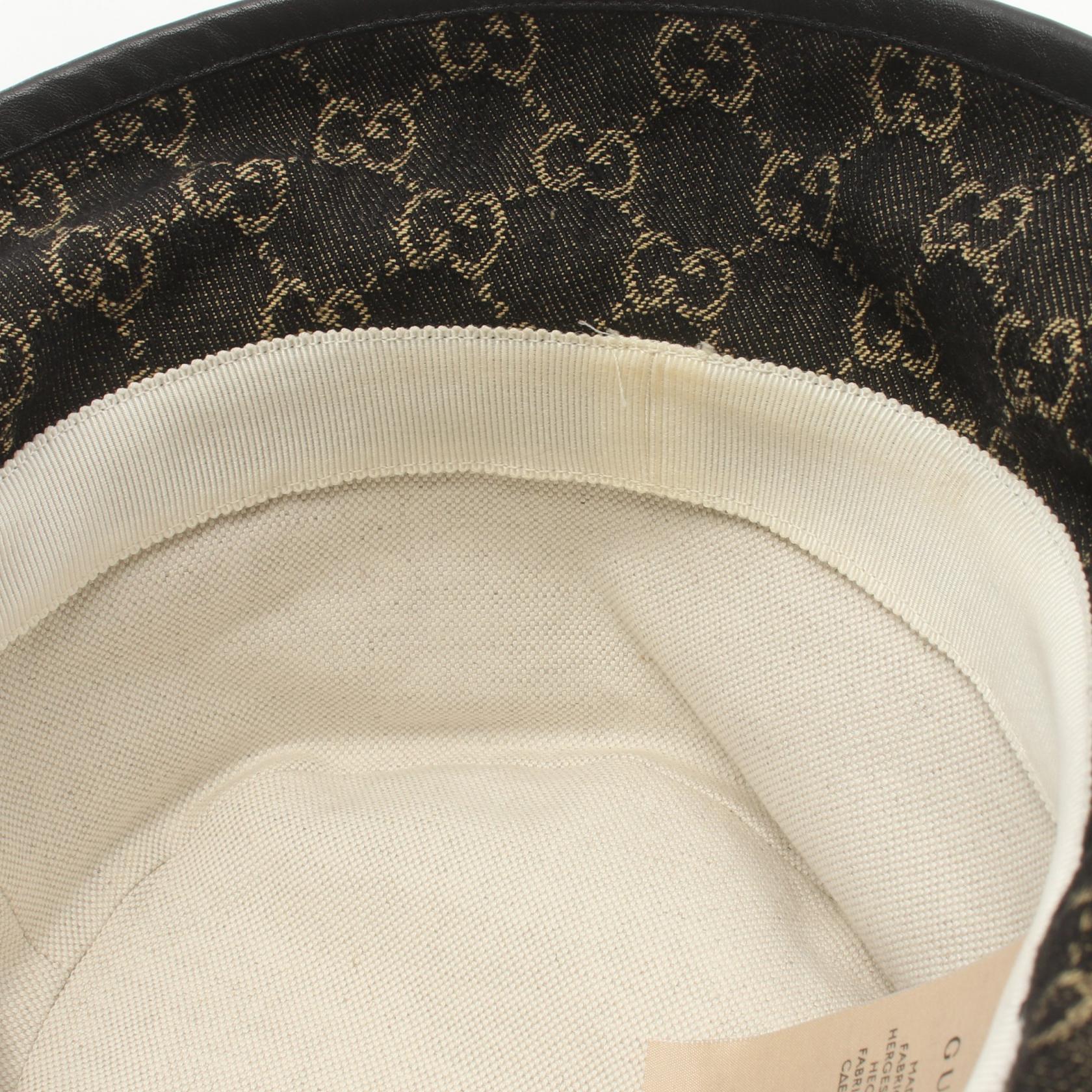 Gucci GG Pattern Denim Hat 576371