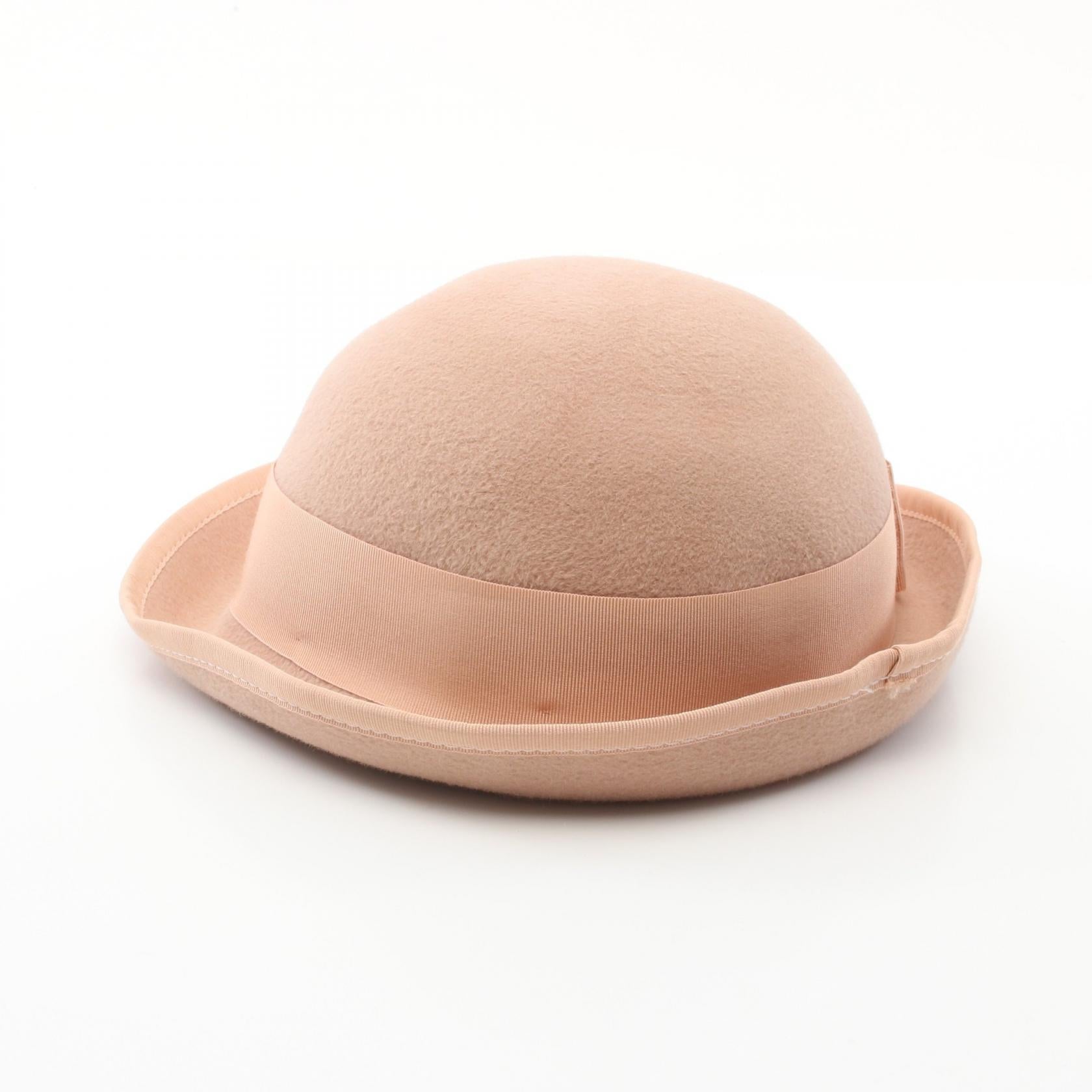 Gucci Rabbit Felt Hat Pink 706805