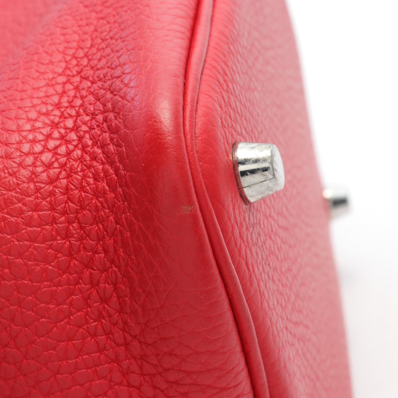 Hermes Picotin Lock PM Handbag Red