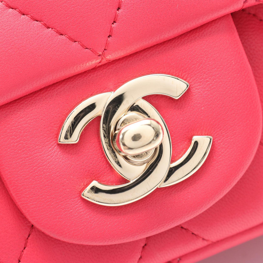 Chanel Mini Matelasse Lambskin Shoulder Bag