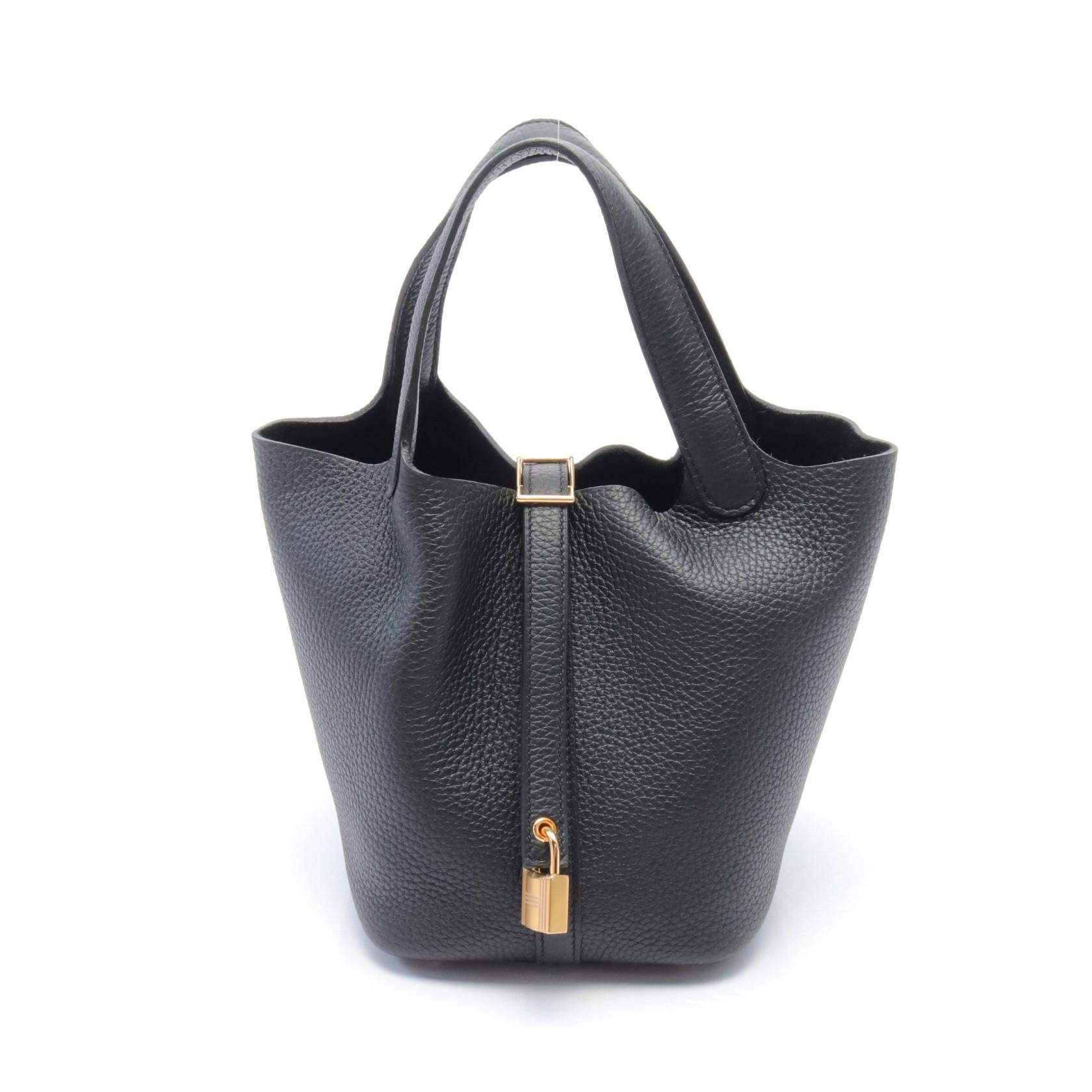 Hermes Picotin Lock PM Handbag Black