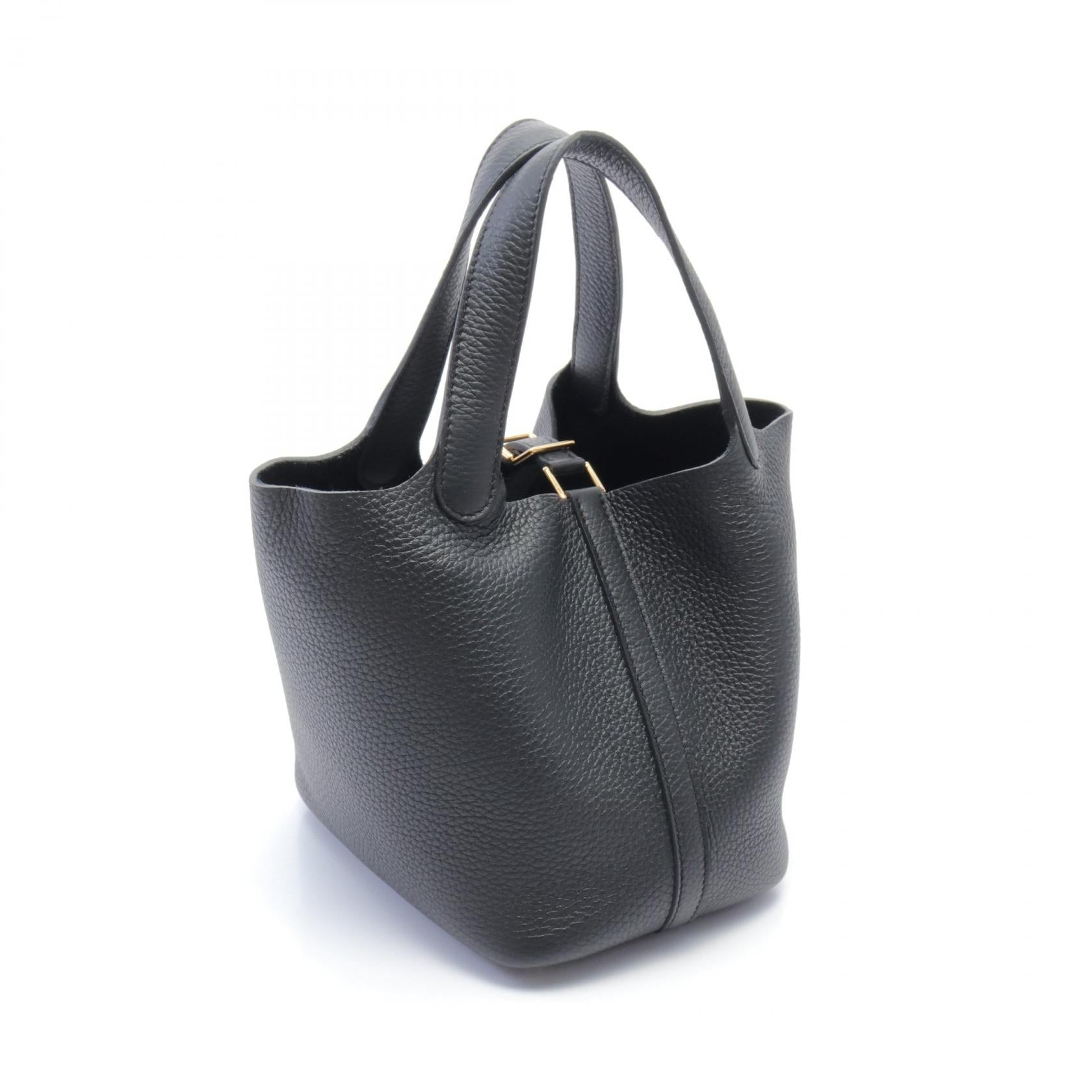 Hermes Picotin Lock PM Handbag Black