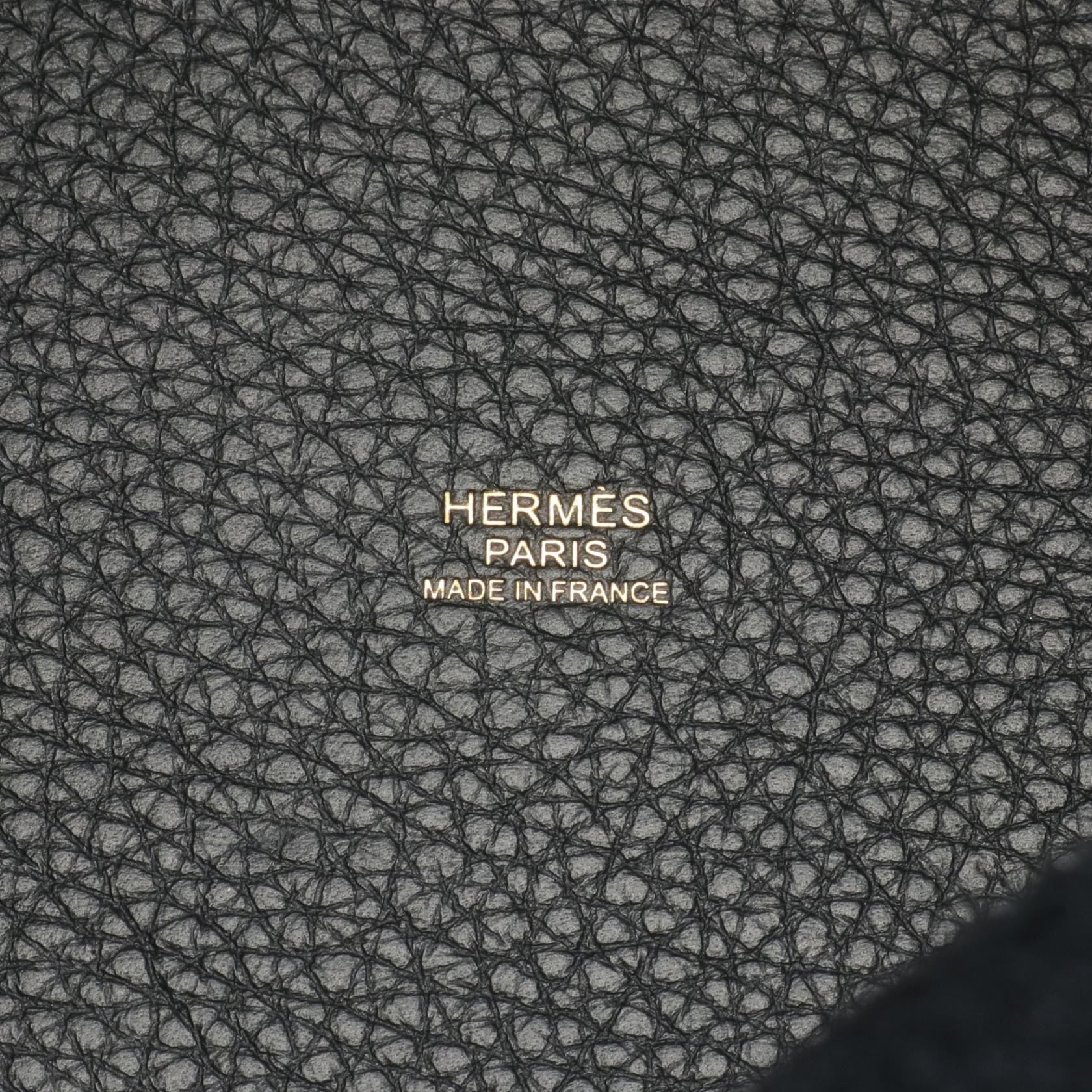 Hermes Picotin Lock PM Handbag Black