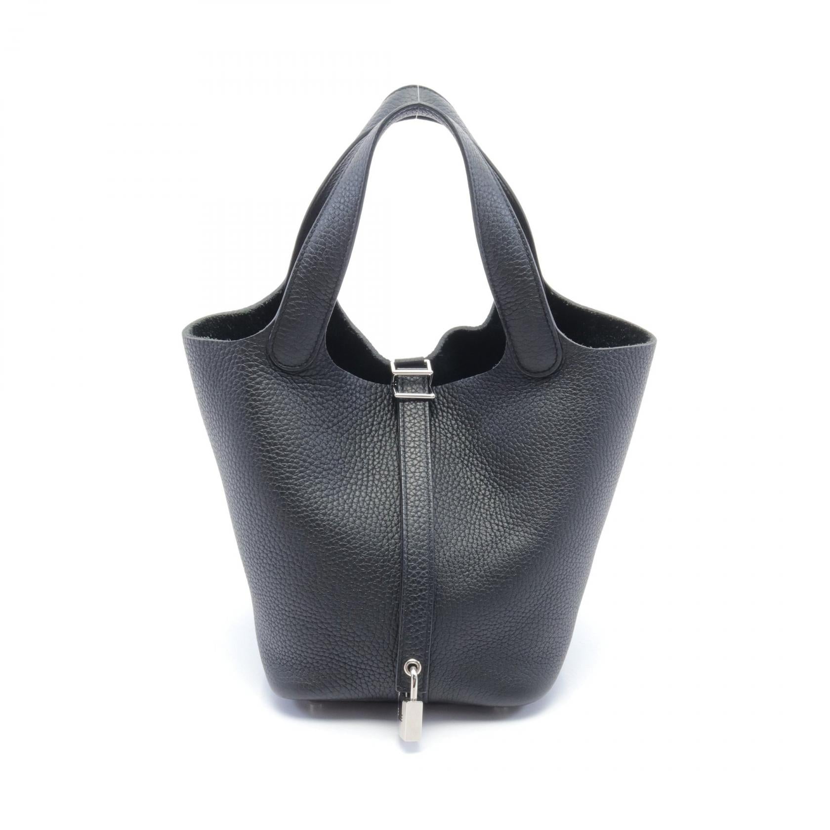 Hermes Picotin Lock PM Handbag Black