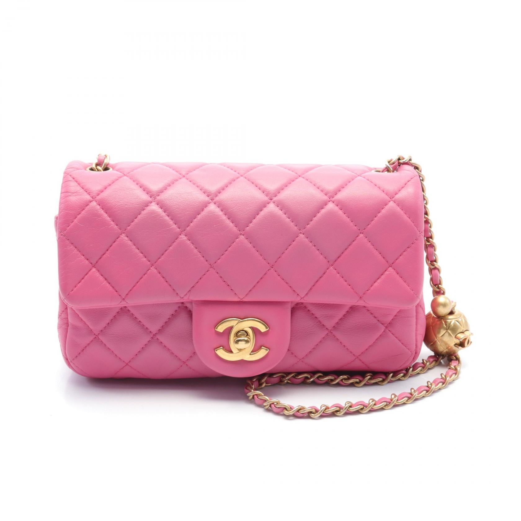 Chanel Matelasse Mini Flap Bag Leather