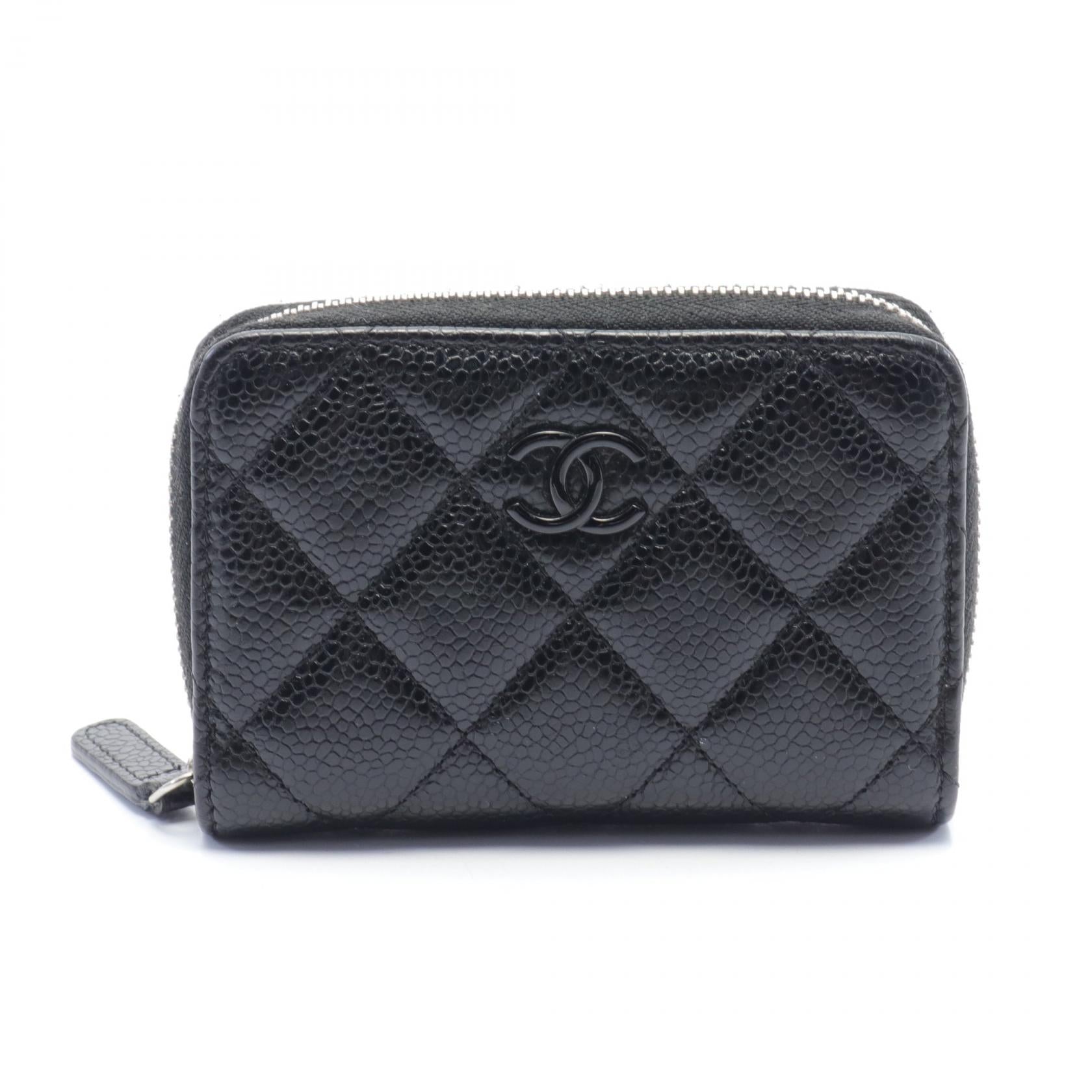 Chanel Classic Caviar Coin Purse Black