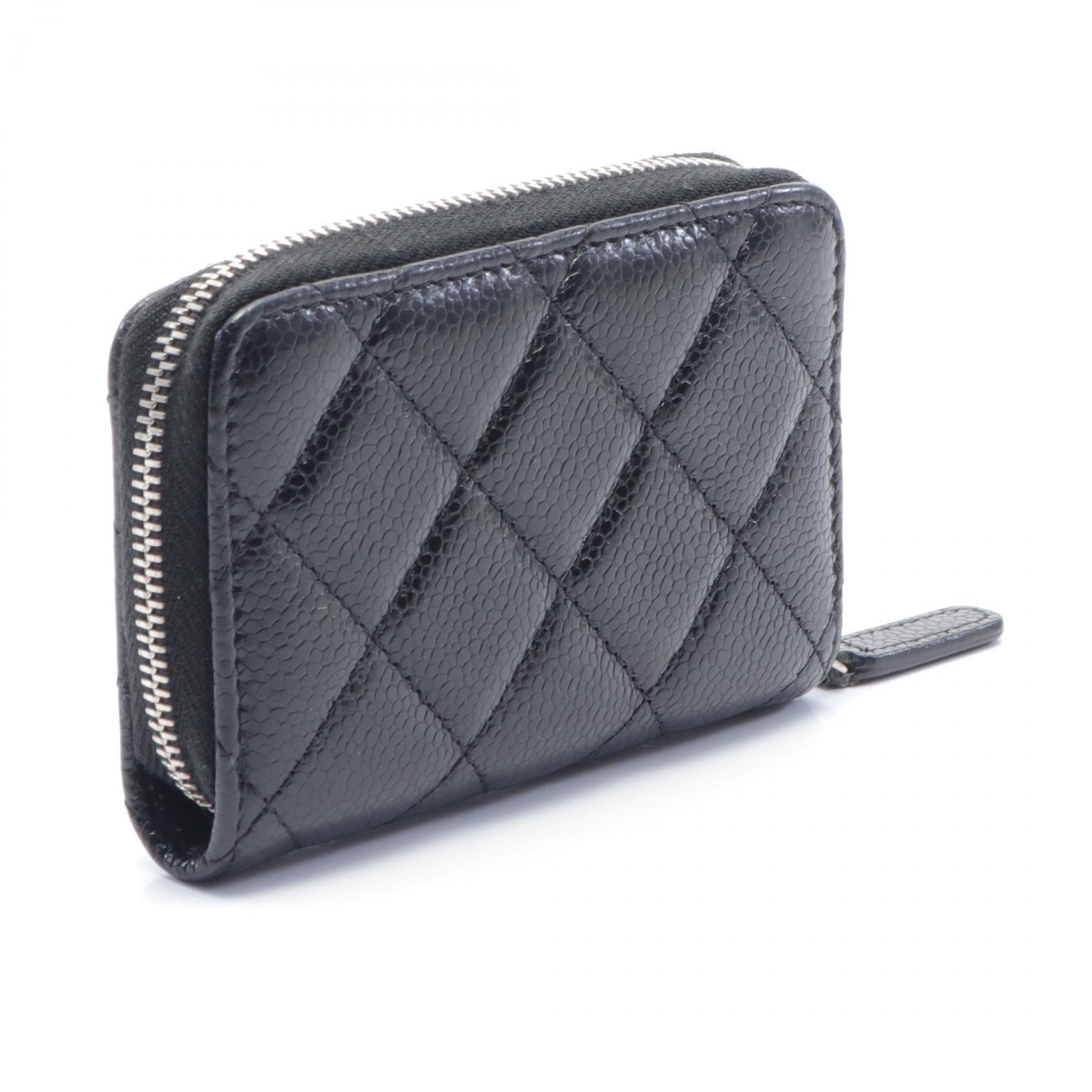 Chanel Classic Caviar Coin Purse Black