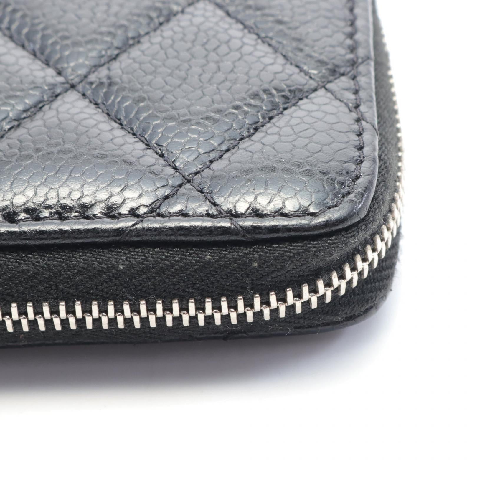 Chanel Classic Caviar Coin Purse Black