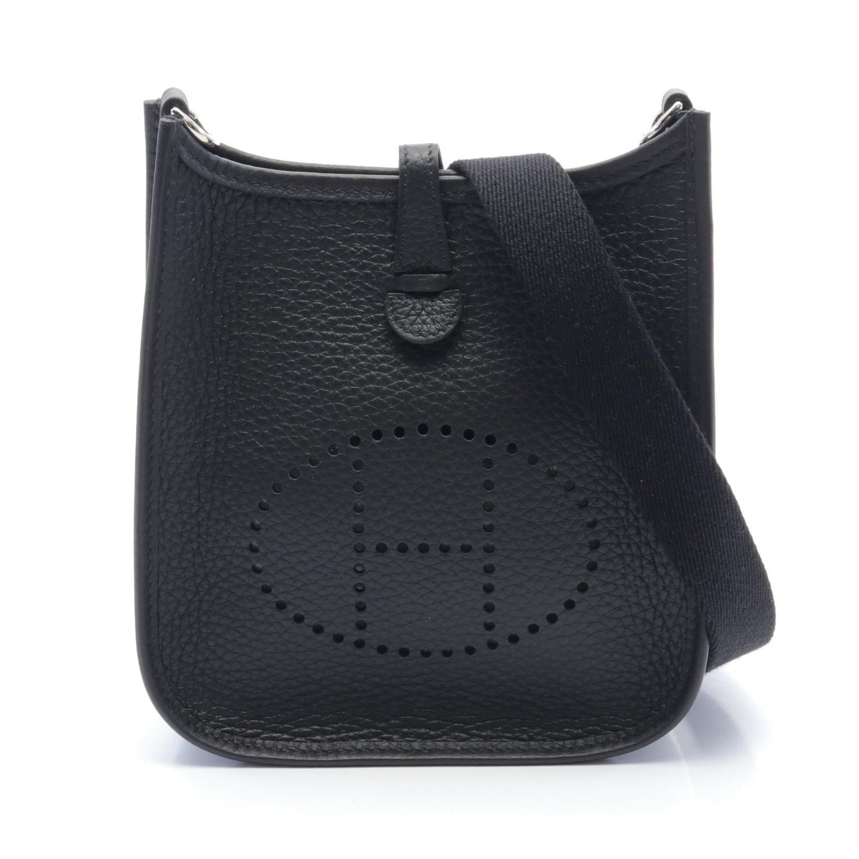 Hermes Evelyne TPM Shoulder Bag Black