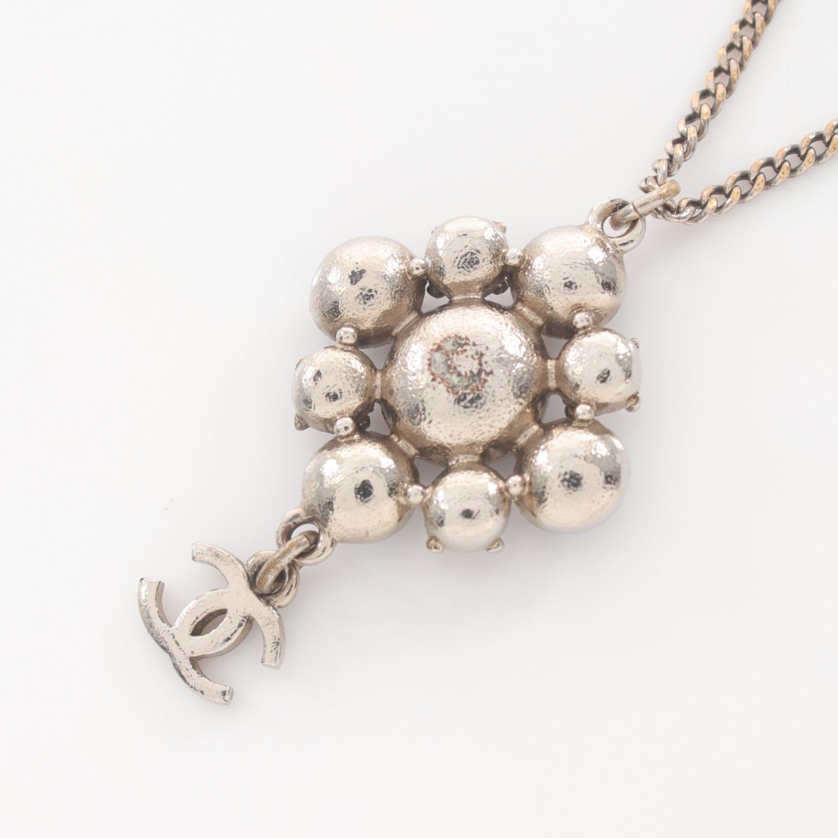 Chanel Coco Mark Rhinestone Necklace