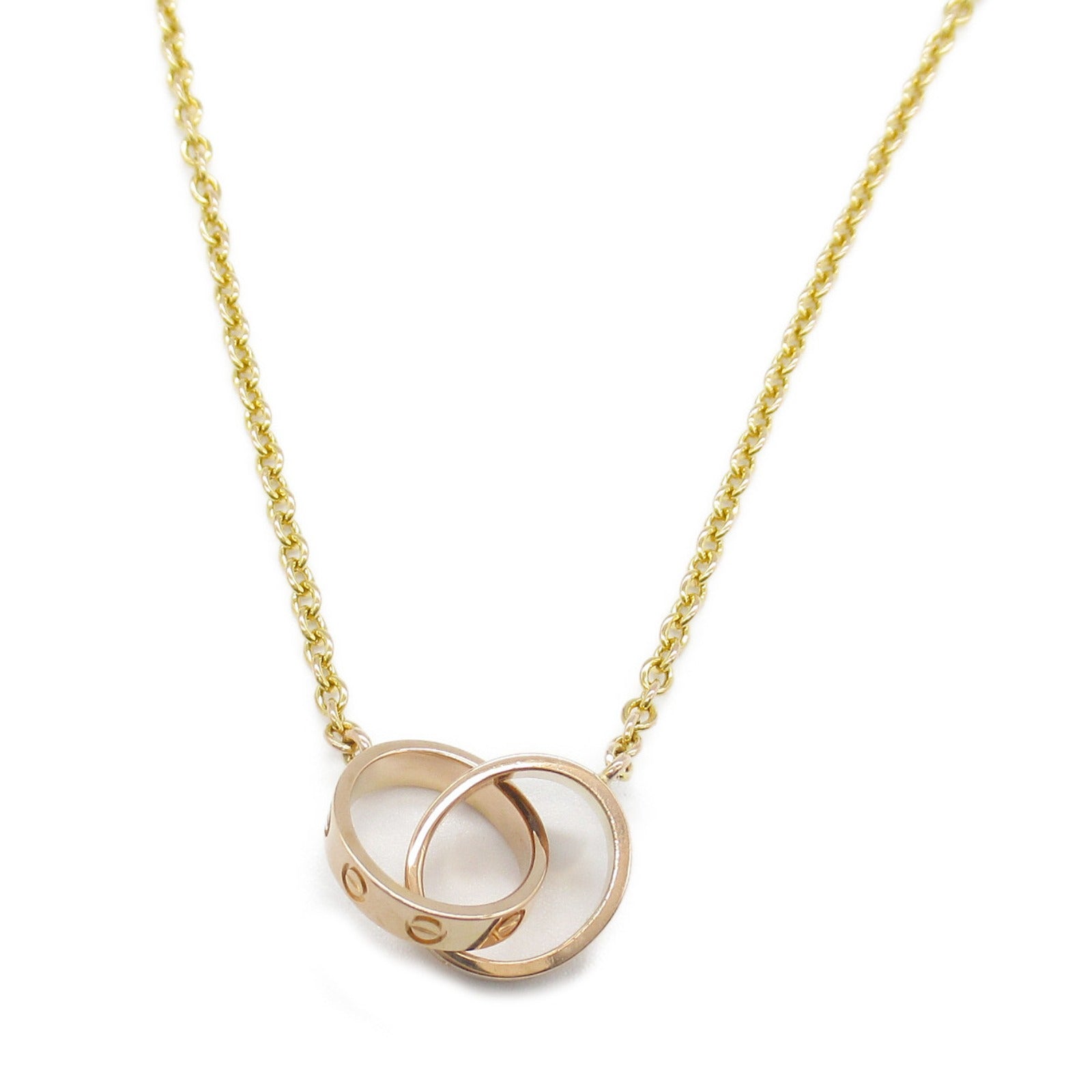 Cartier Baby Love Necklace K18PG Pink Gold