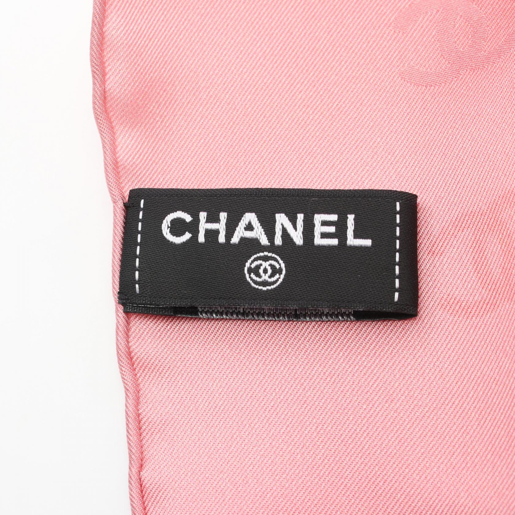 Chanel Silk Coco Mark Scarf